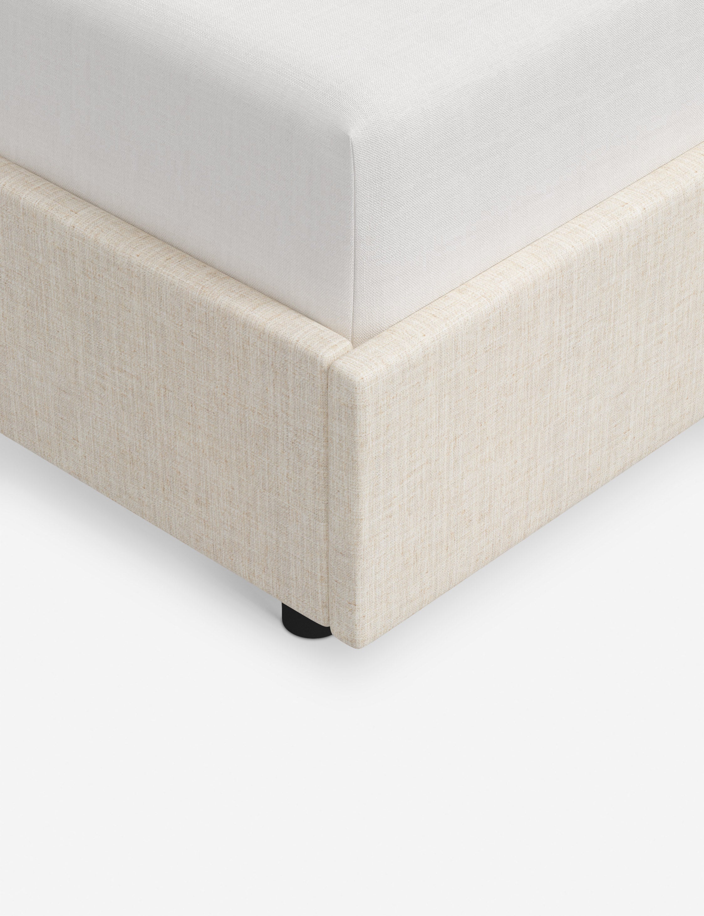 Lit - Apportez une touche à votre chambre à coucher avec ce lit rembourré