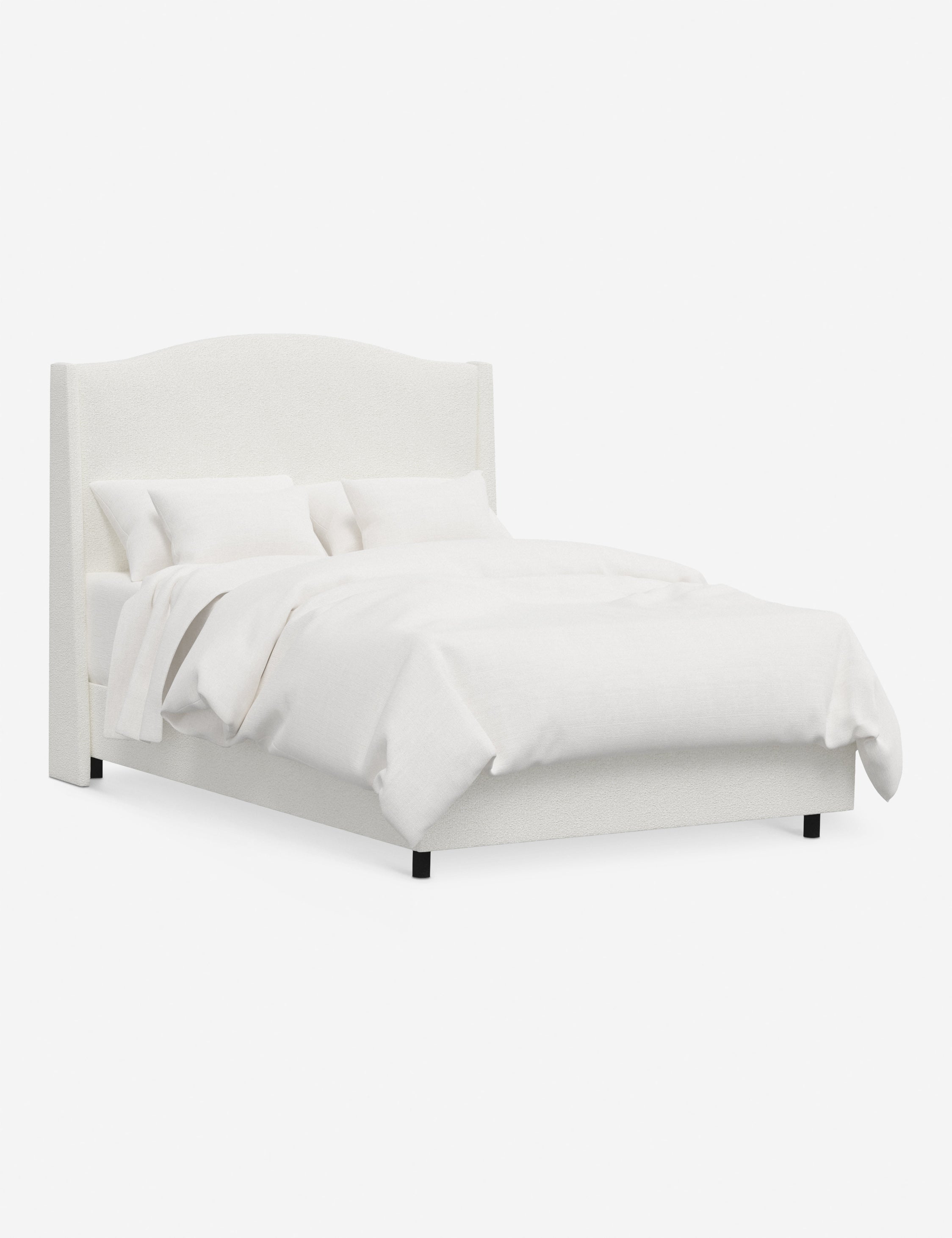 Lit - Apportez une touche à votre chambre à coucher avec ce lit rembourré
