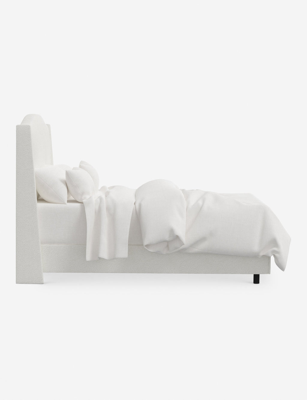 Lit - Apportez une touche à votre chambre à coucher avec ce lit rembourré