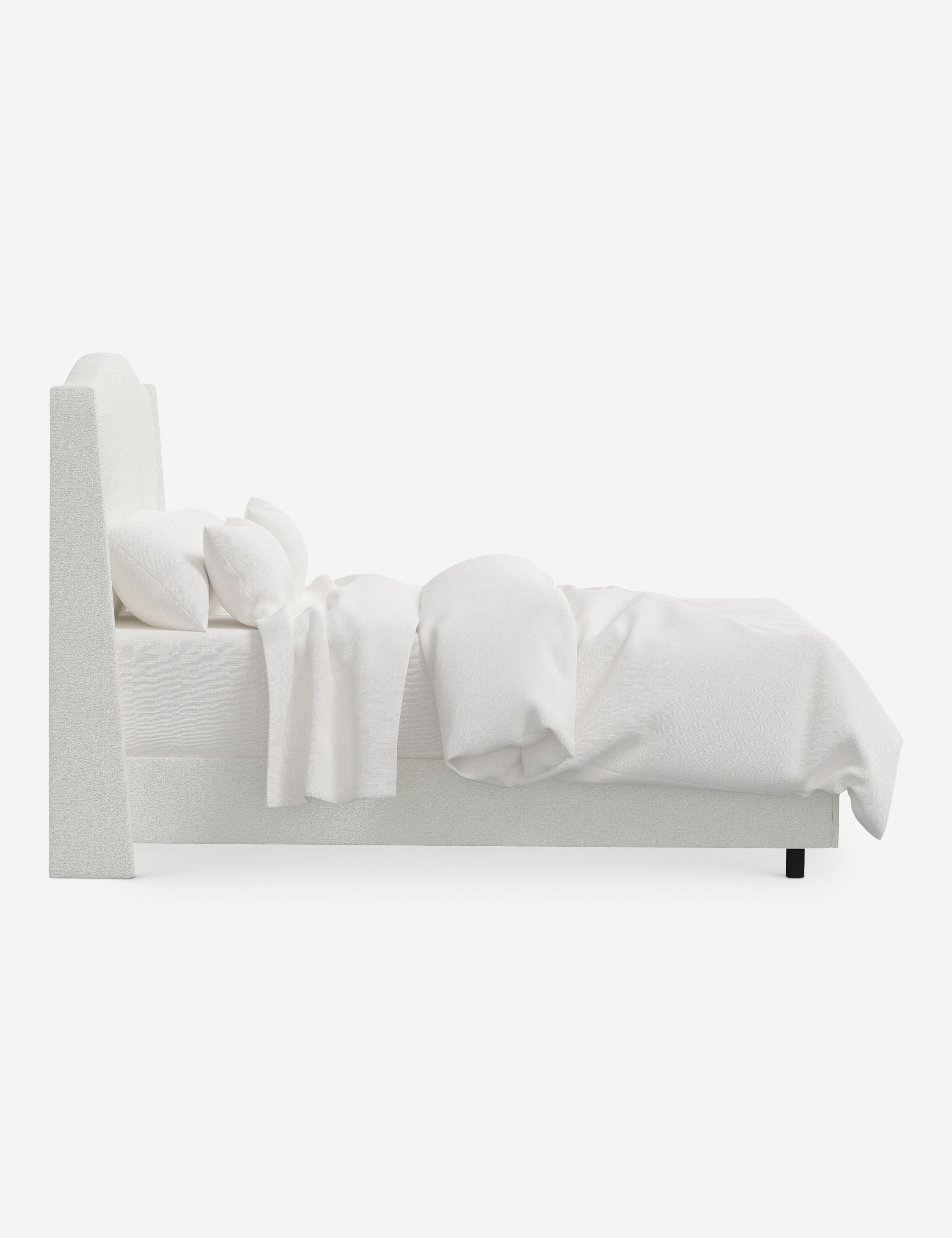 Lit - Apportez une touche à votre chambre à coucher avec ce lit rembourré