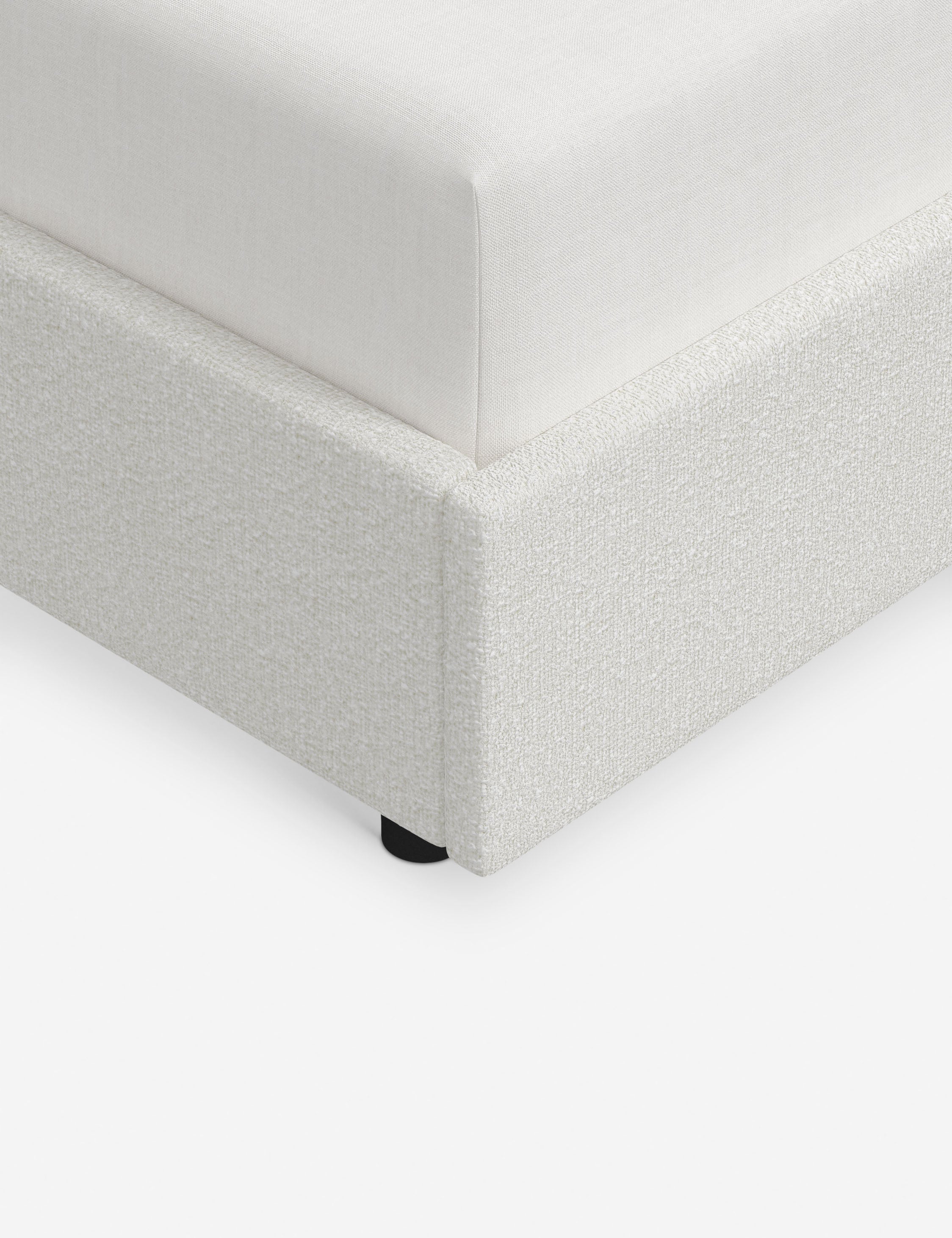 Lit - Apportez une touche à votre chambre à coucher avec ce lit rembourré
