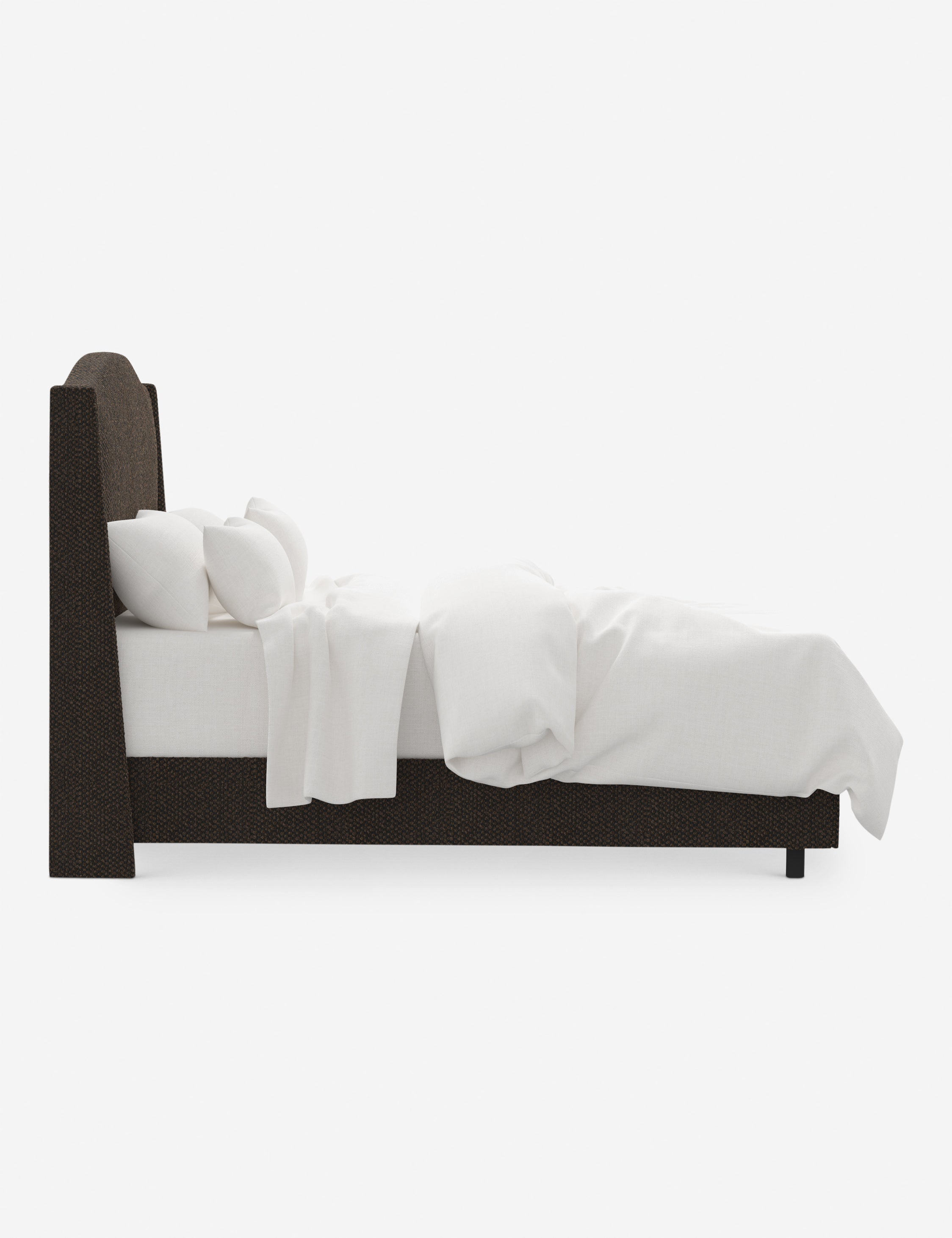 Lit - Apportez une touche à votre chambre à coucher avec ce lit rembourré
