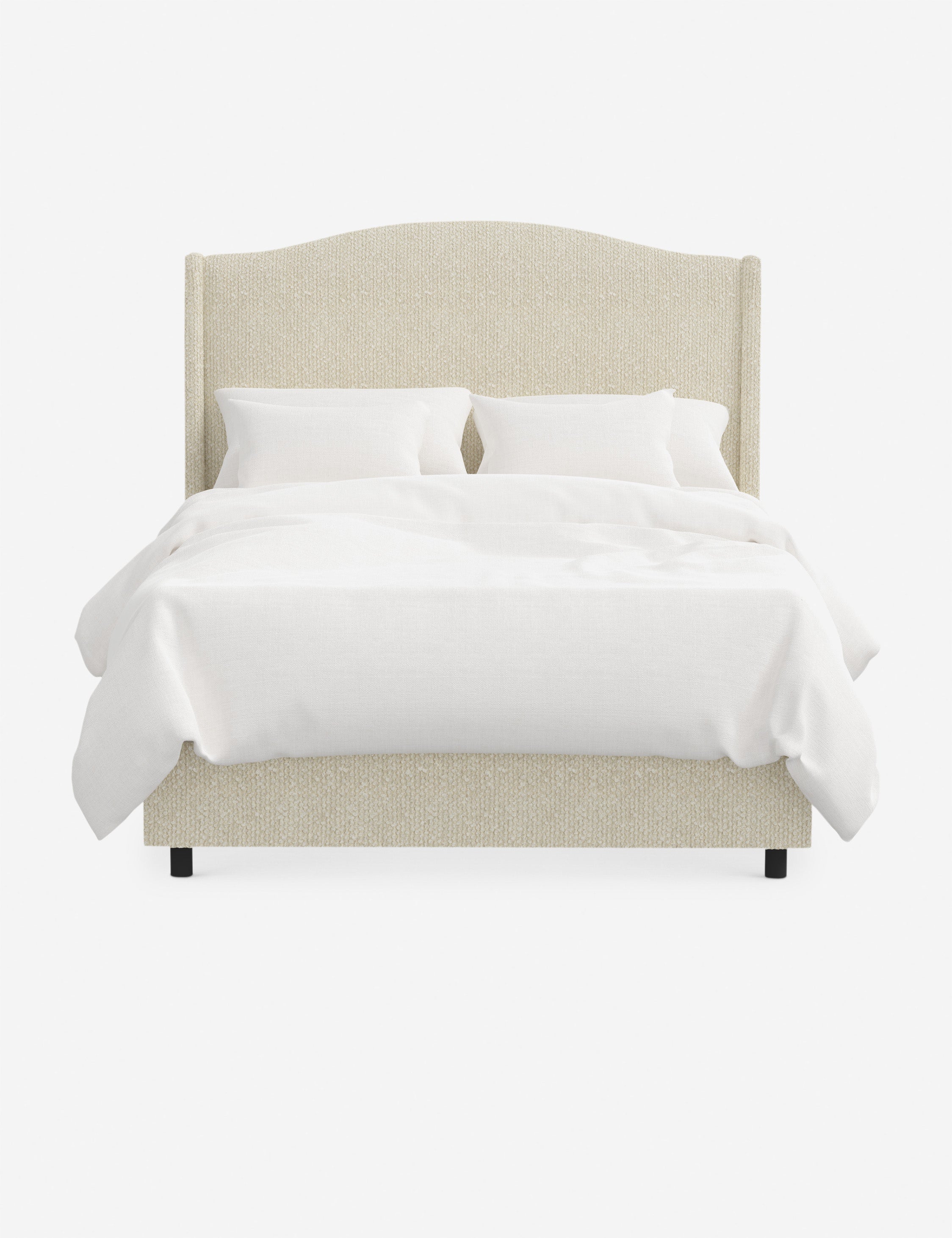Lit - Apportez une touche à votre chambre à coucher avec ce lit rembourré