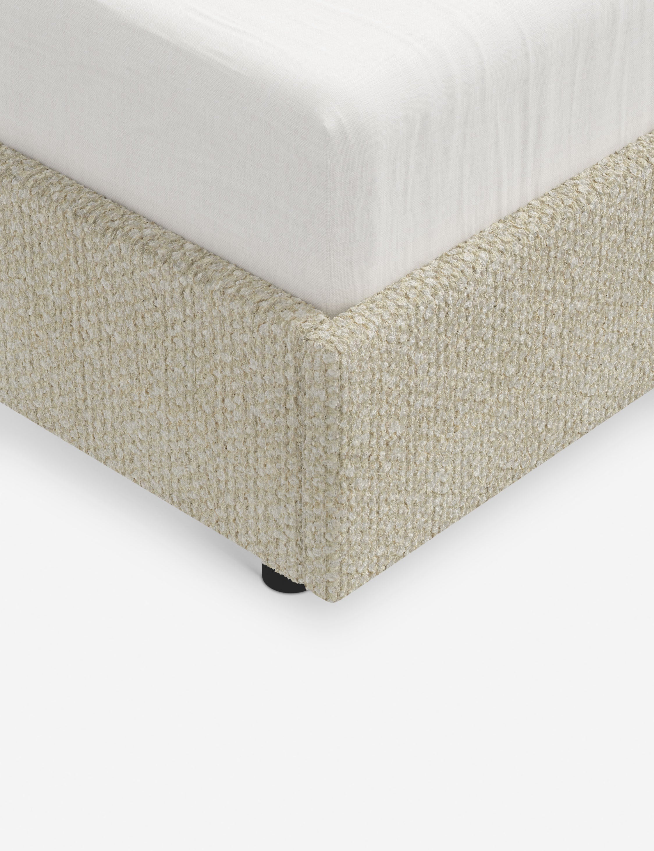 Lit - Apportez une touche à votre chambre à coucher avec ce lit rembourré