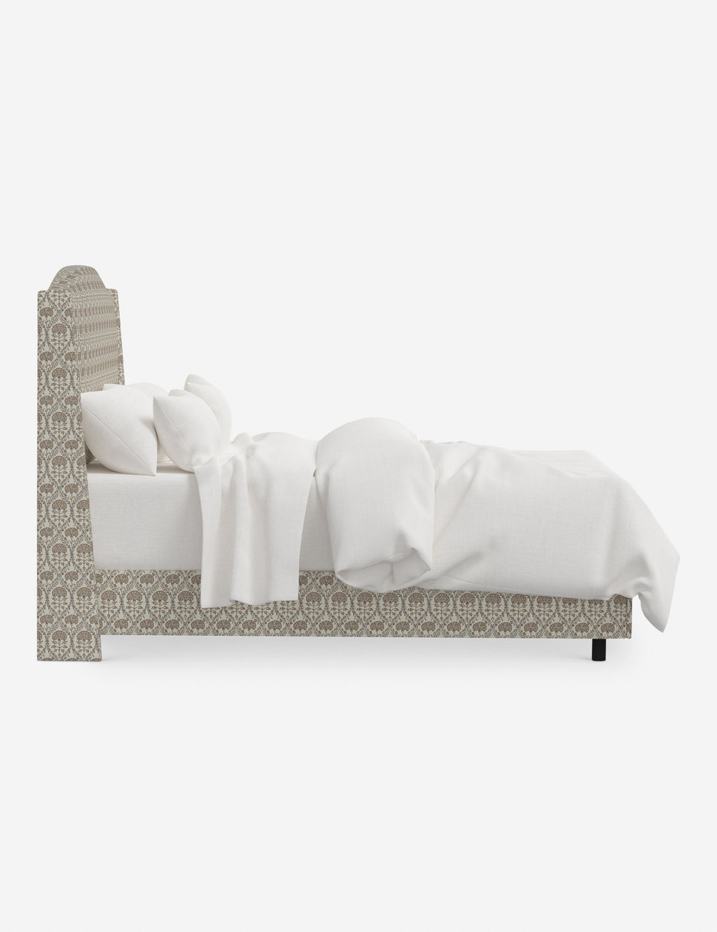 Lit - Apportez une touche à votre chambre à coucher avec ce lit rembourré