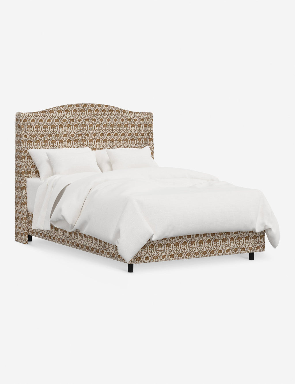 Lit - Apportez une touche à votre chambre à coucher avec ce lit rembourré