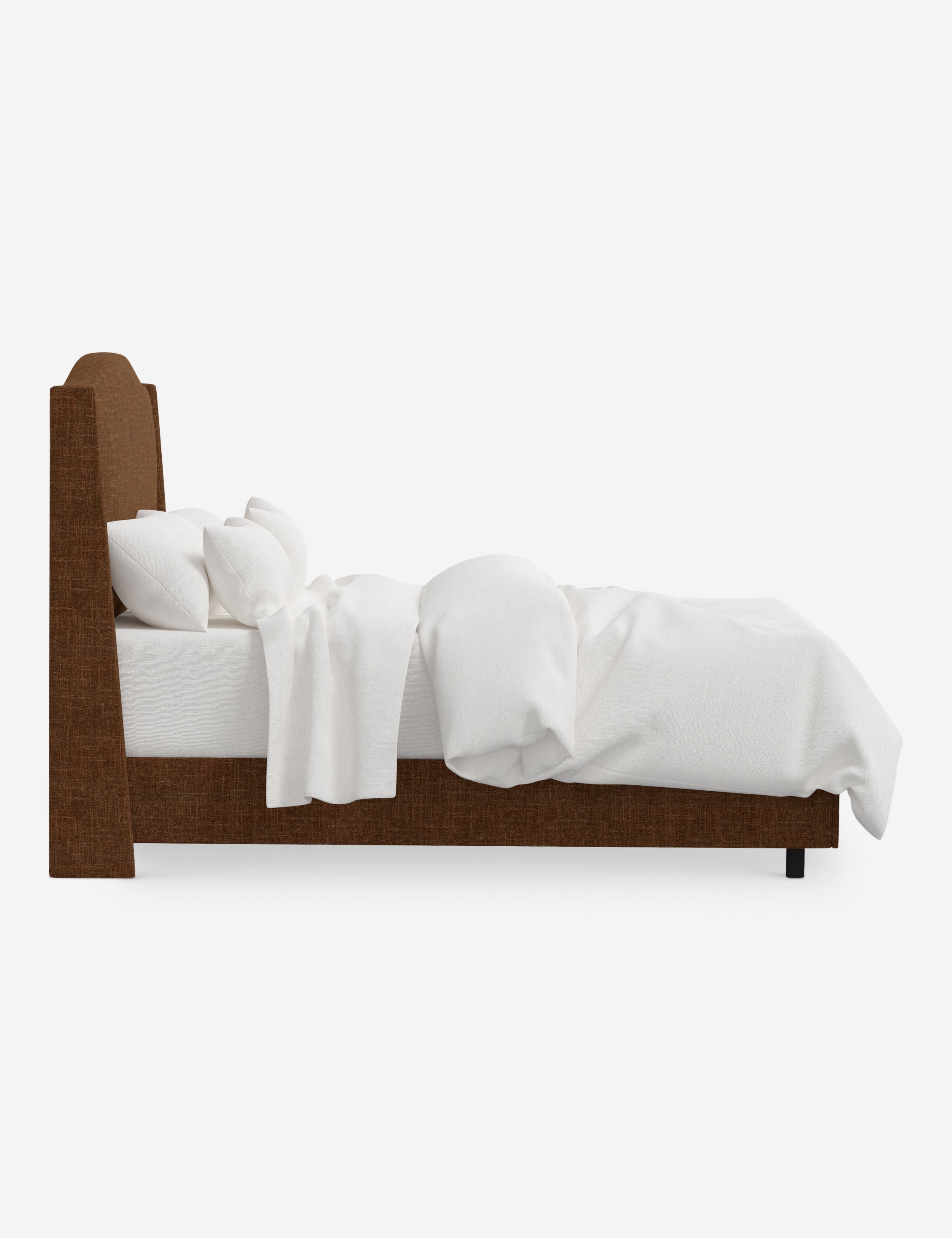 Lit - Apportez une touche à votre chambre à coucher avec ce lit rembourré