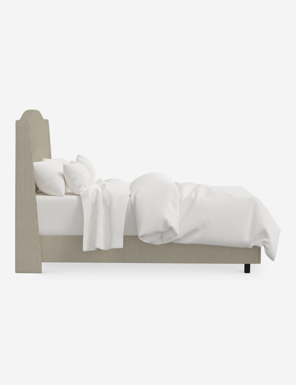 Lit - Apportez une touche à votre chambre à coucher avec ce lit rembourré