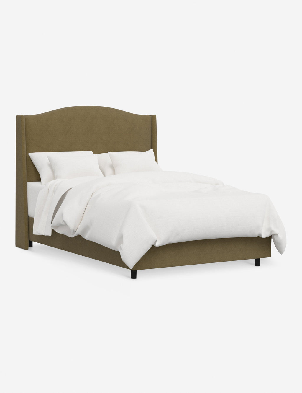 Lit - Apportez une touche à votre chambre à coucher avec ce lit rembourré