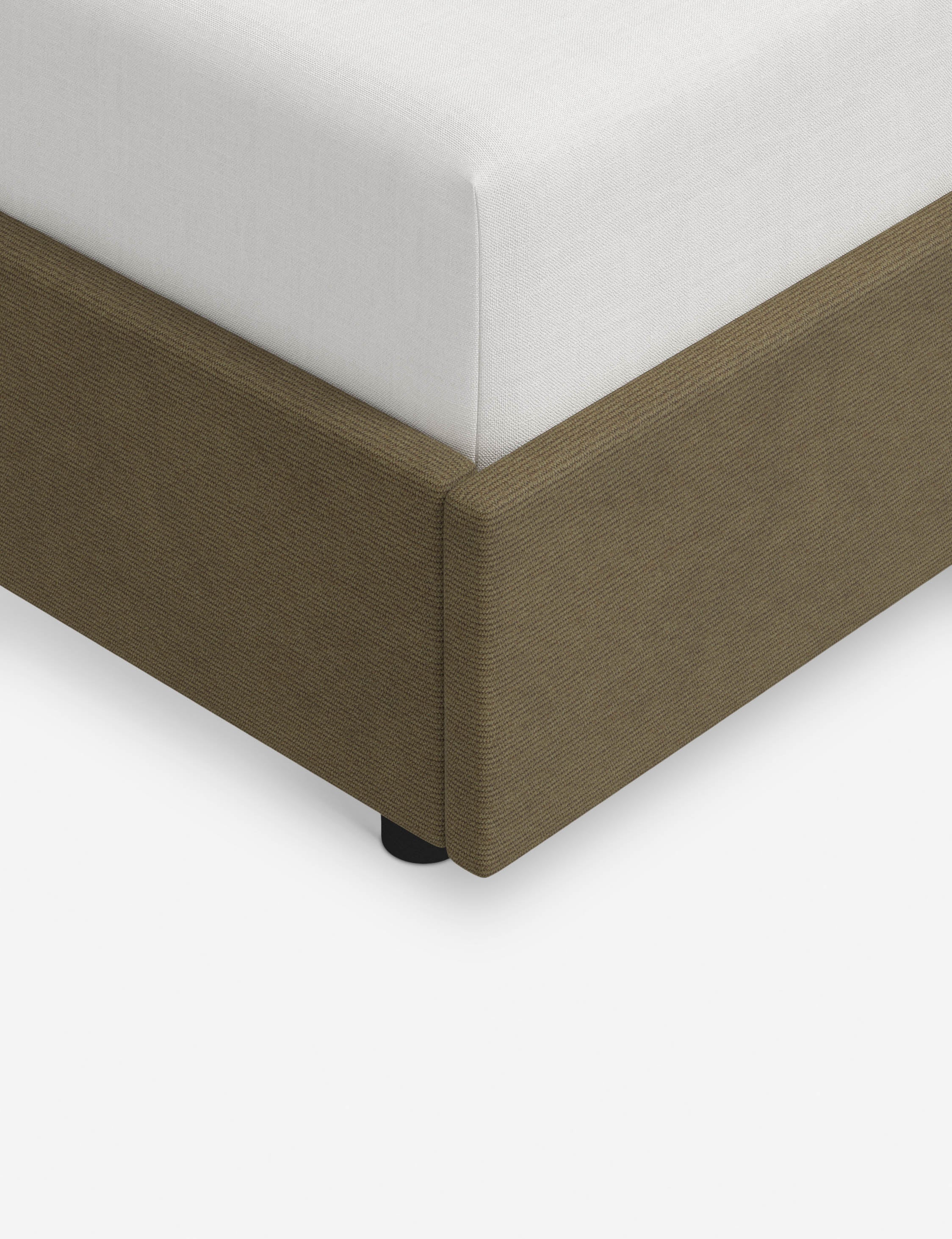 Lit - Apportez une touche à votre chambre à coucher avec ce lit rembourré