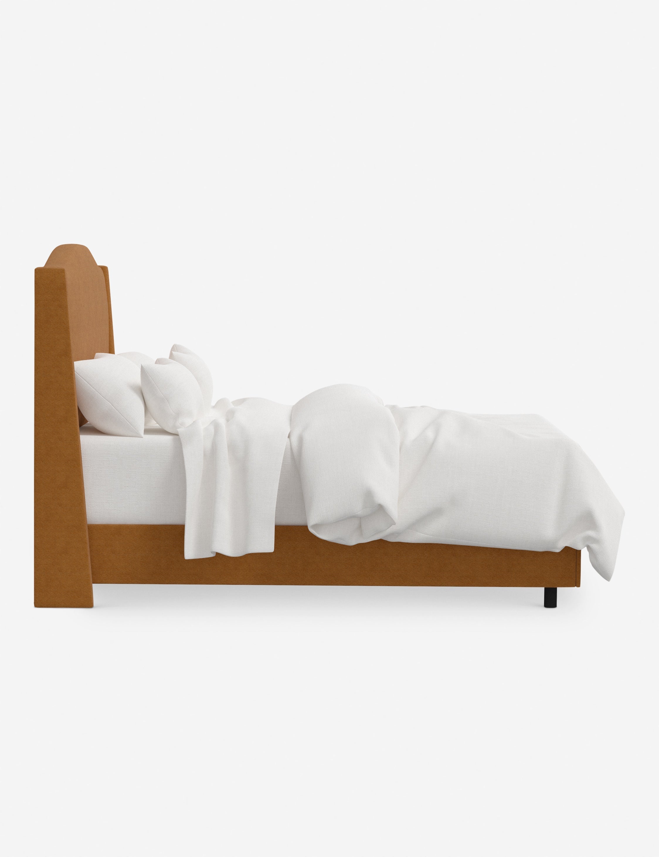 Lit - Apportez une touche à votre chambre à coucher avec ce lit rembourré