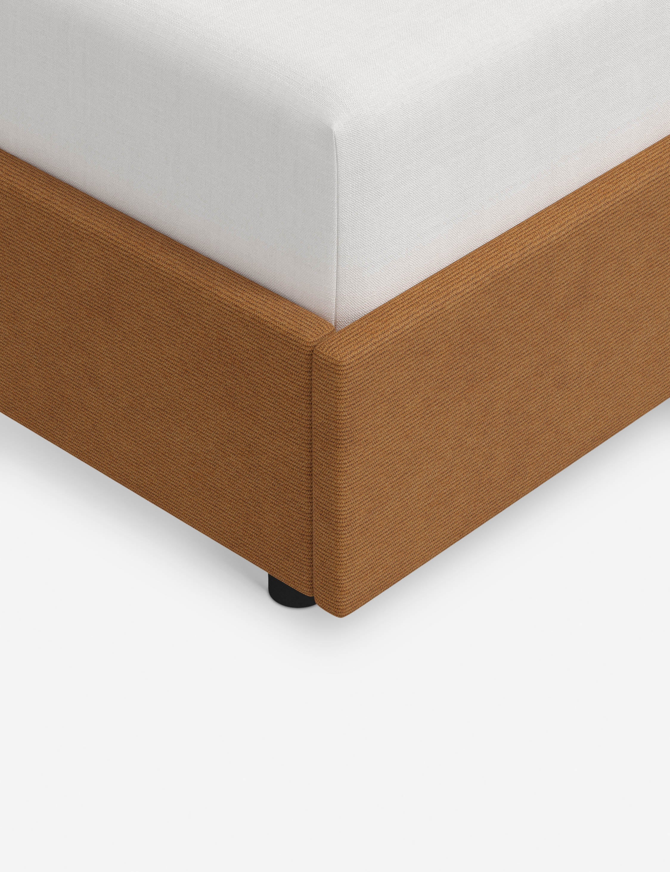 Lit - Apportez une touche à votre chambre à coucher avec ce lit rembourré