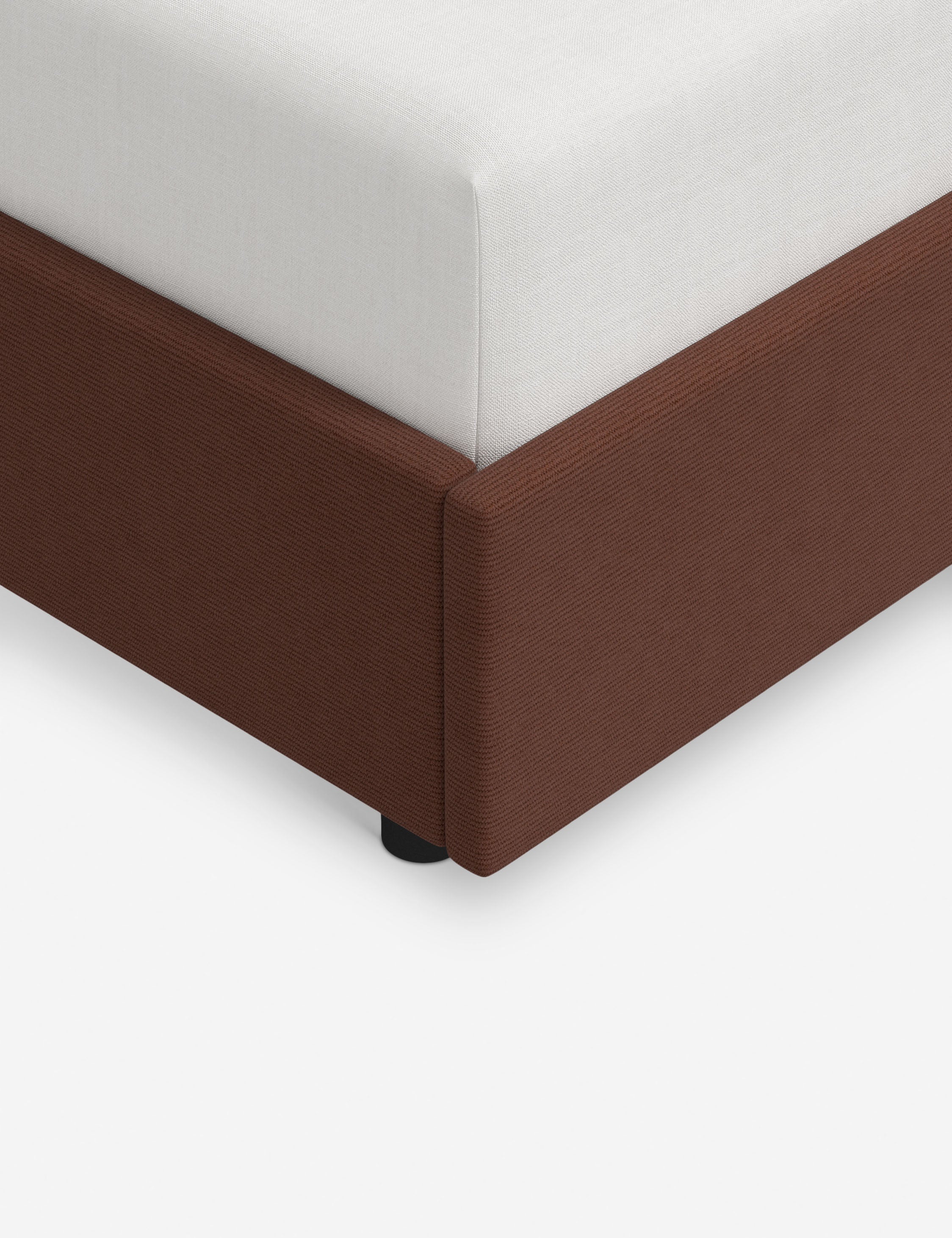Lit - Apportez une touche à votre chambre à coucher avec ce lit rembourré