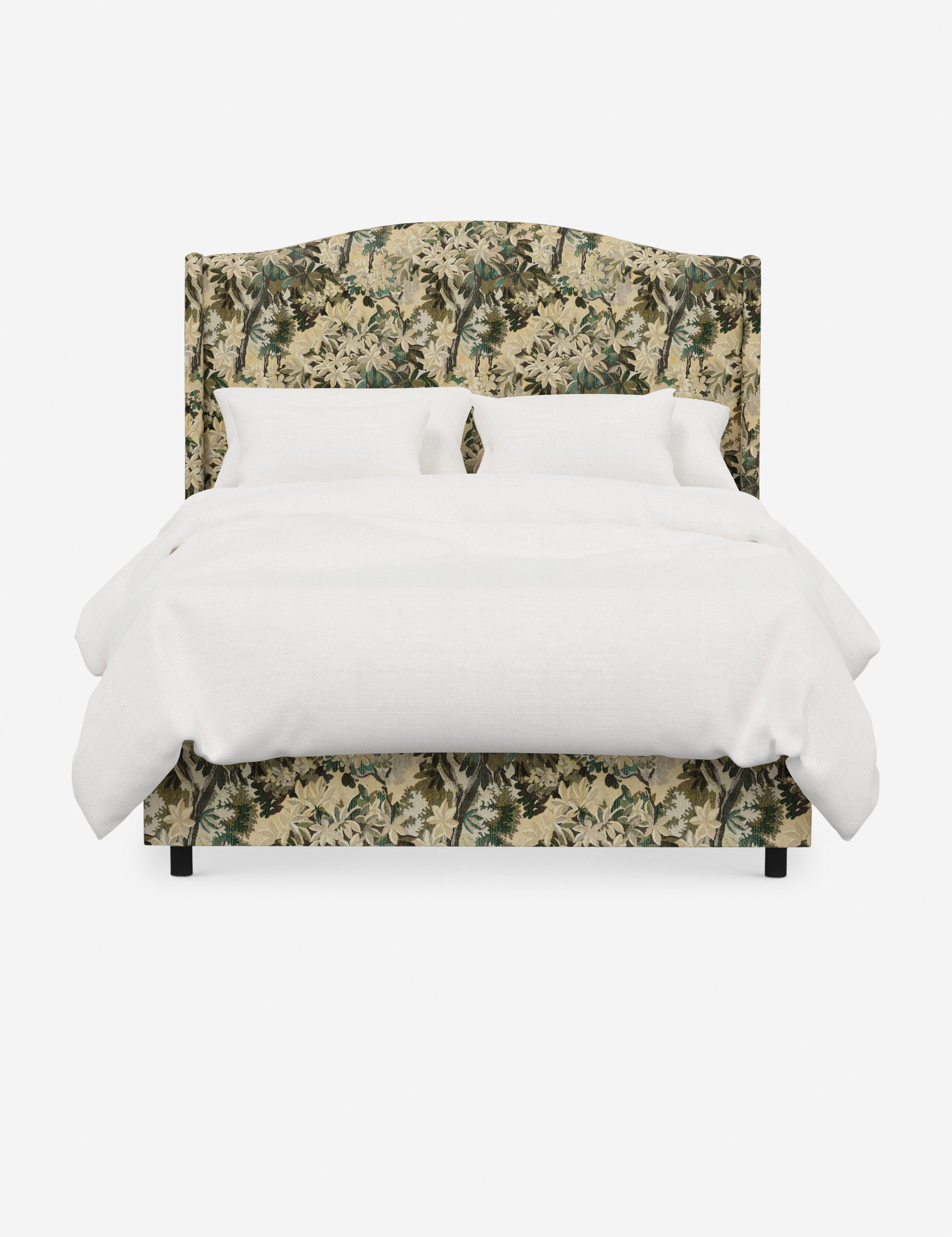 Lit - Apportez une touche à votre chambre à coucher avec ce lit rembourré