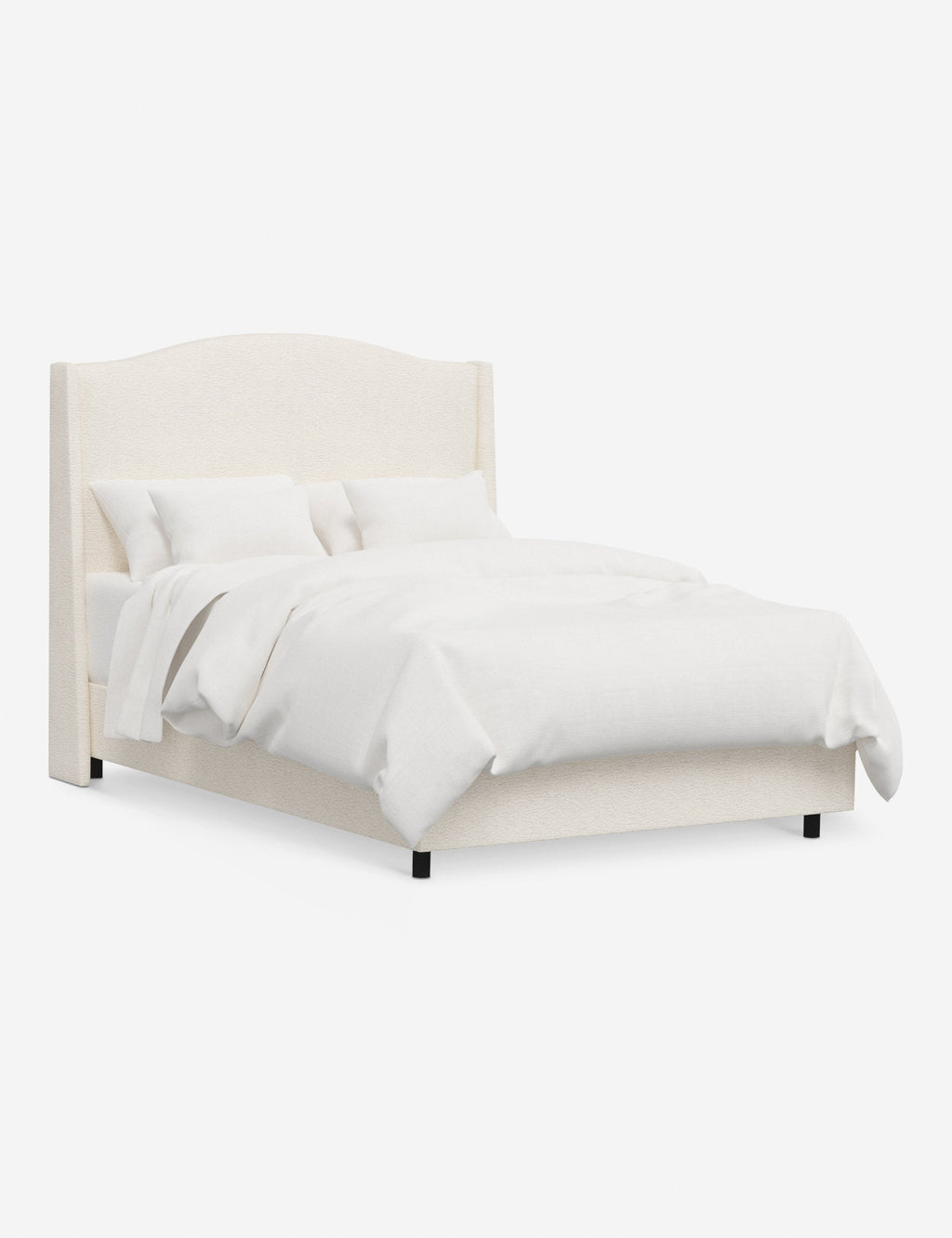 Lit - Apportez une touche à votre chambre à coucher avec ce lit rembourré
