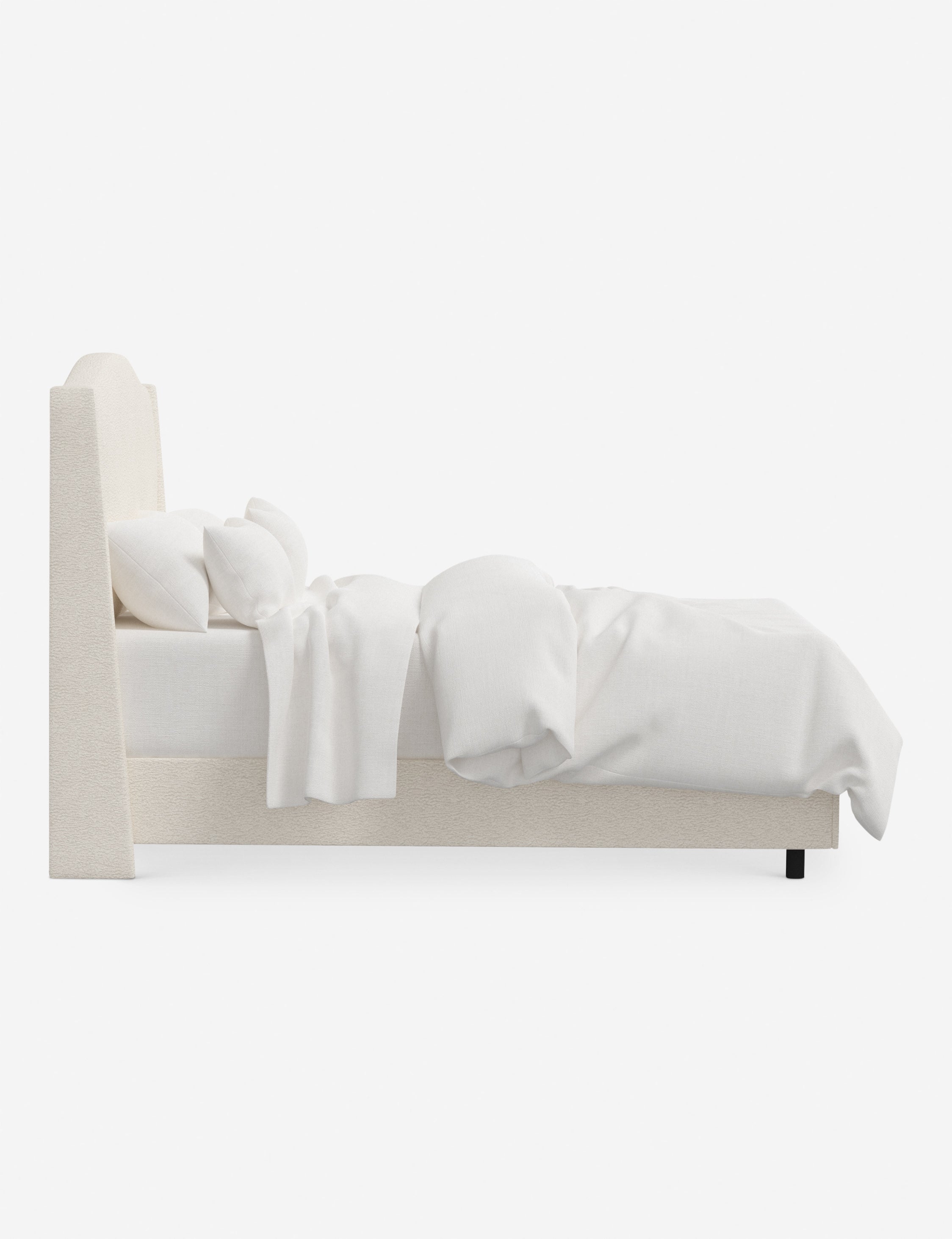 Lit - Apportez une touche à votre chambre à coucher avec ce lit rembourré