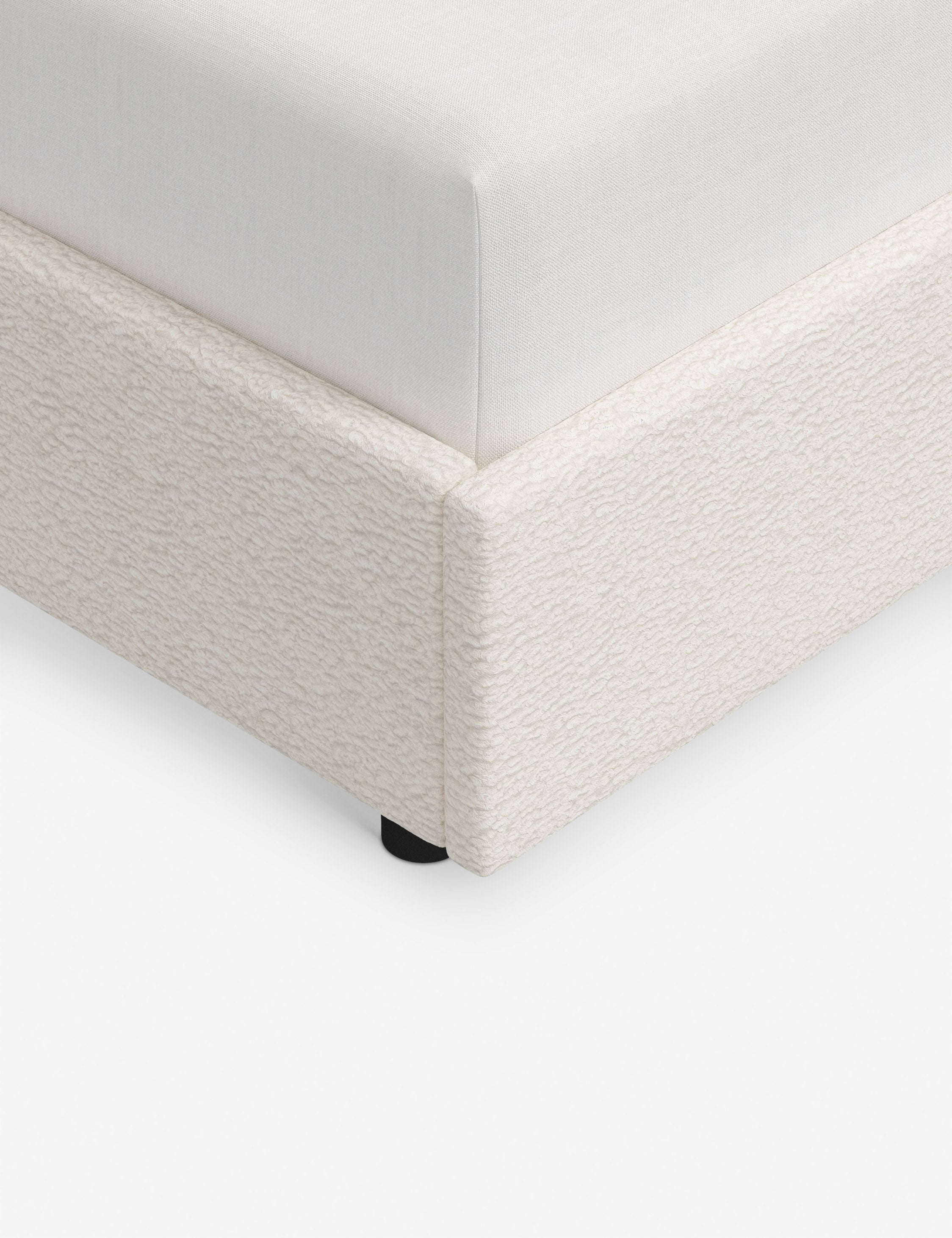 Lit - Apportez une touche à votre chambre à coucher avec ce lit rembourré