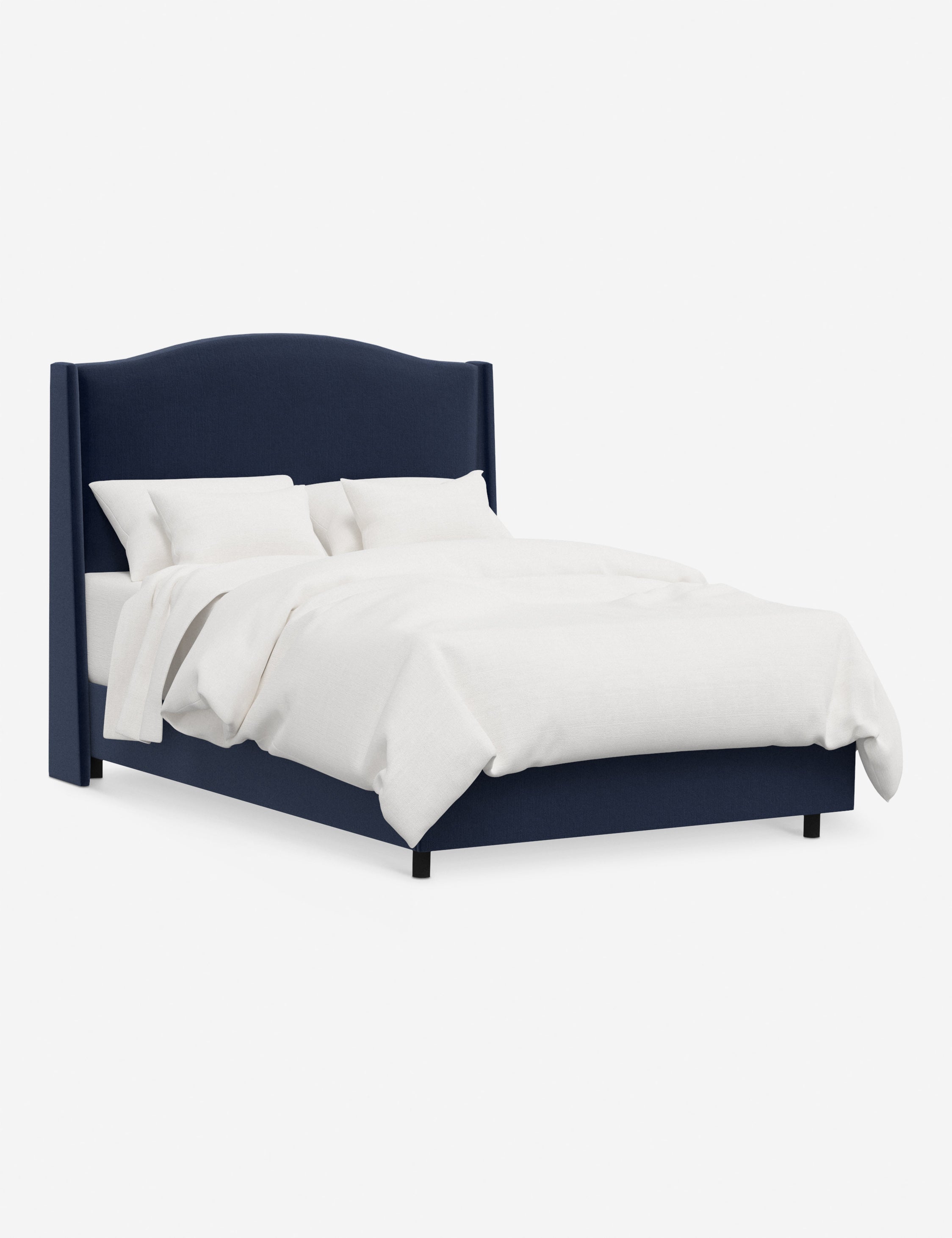 Lit - Apportez une touche à votre chambre à coucher avec ce lit rembourré