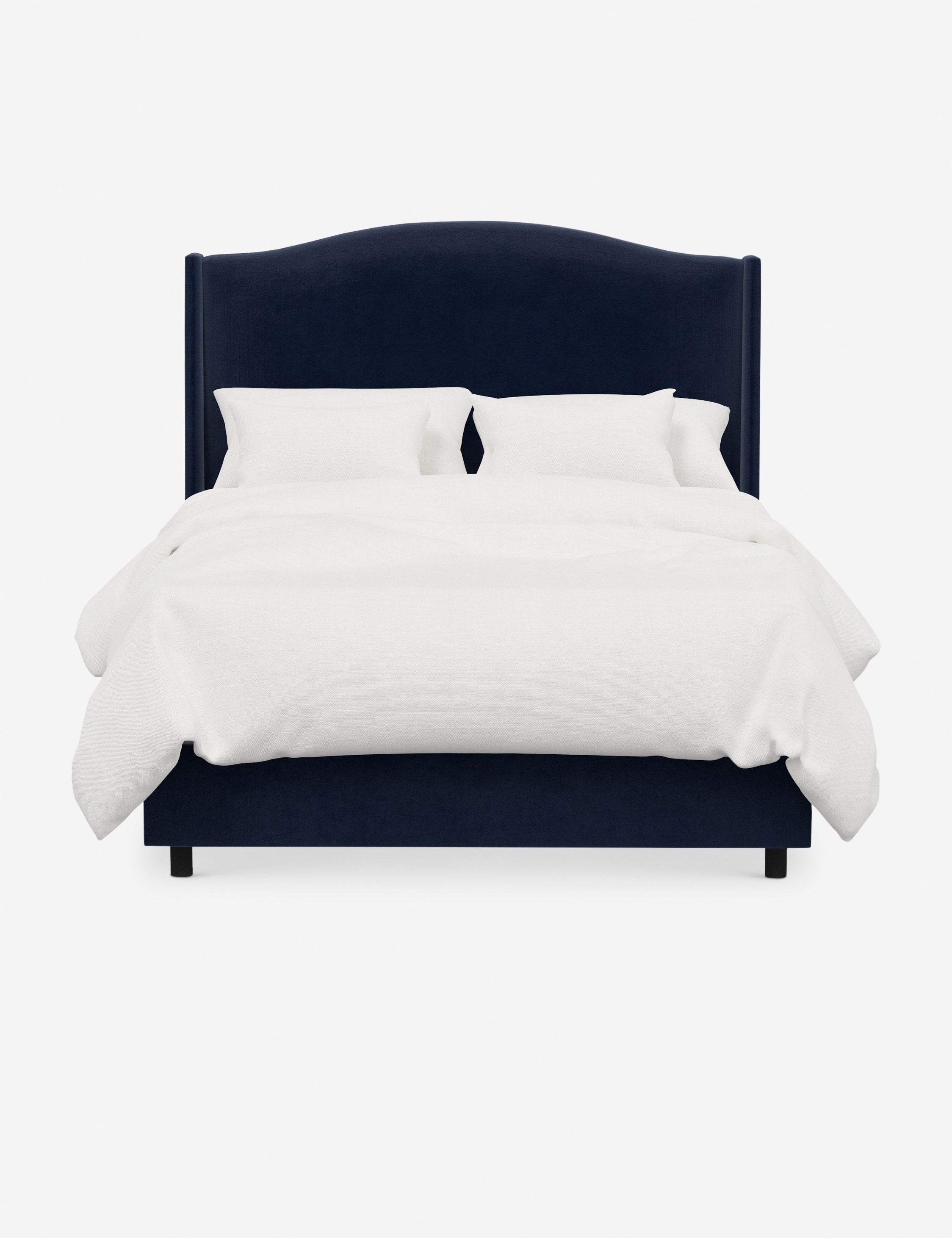 Lit - Apportez une touche à votre chambre à coucher avec ce lit rembourré