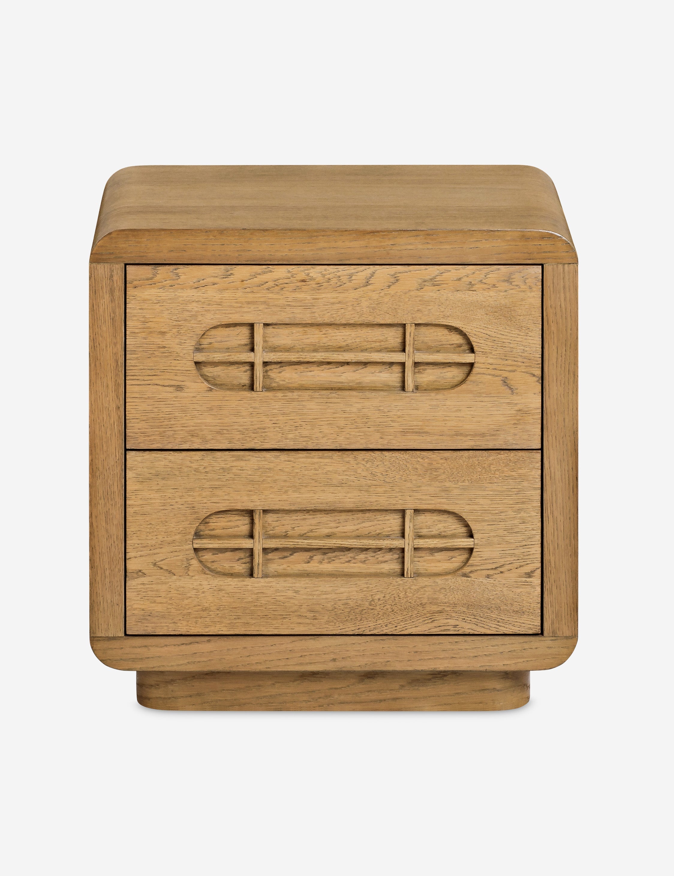Table de chevet - Apportez une touche de caractère vintage à votre chambre avec cette table de chevet en chêne
