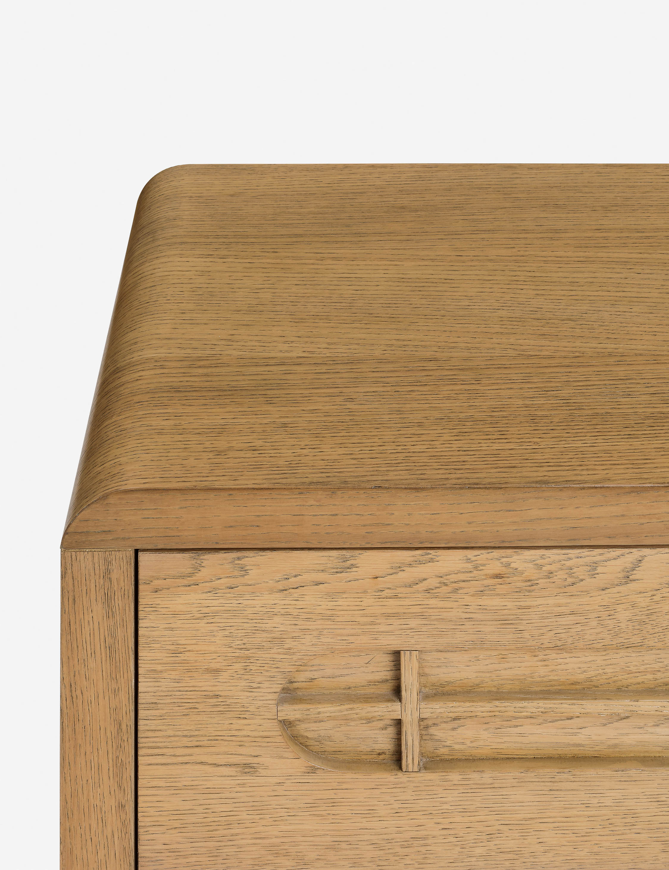 Table de chevet - Apportez une touche de caractère vintage à votre chambre avec cette table de chevet en chêne