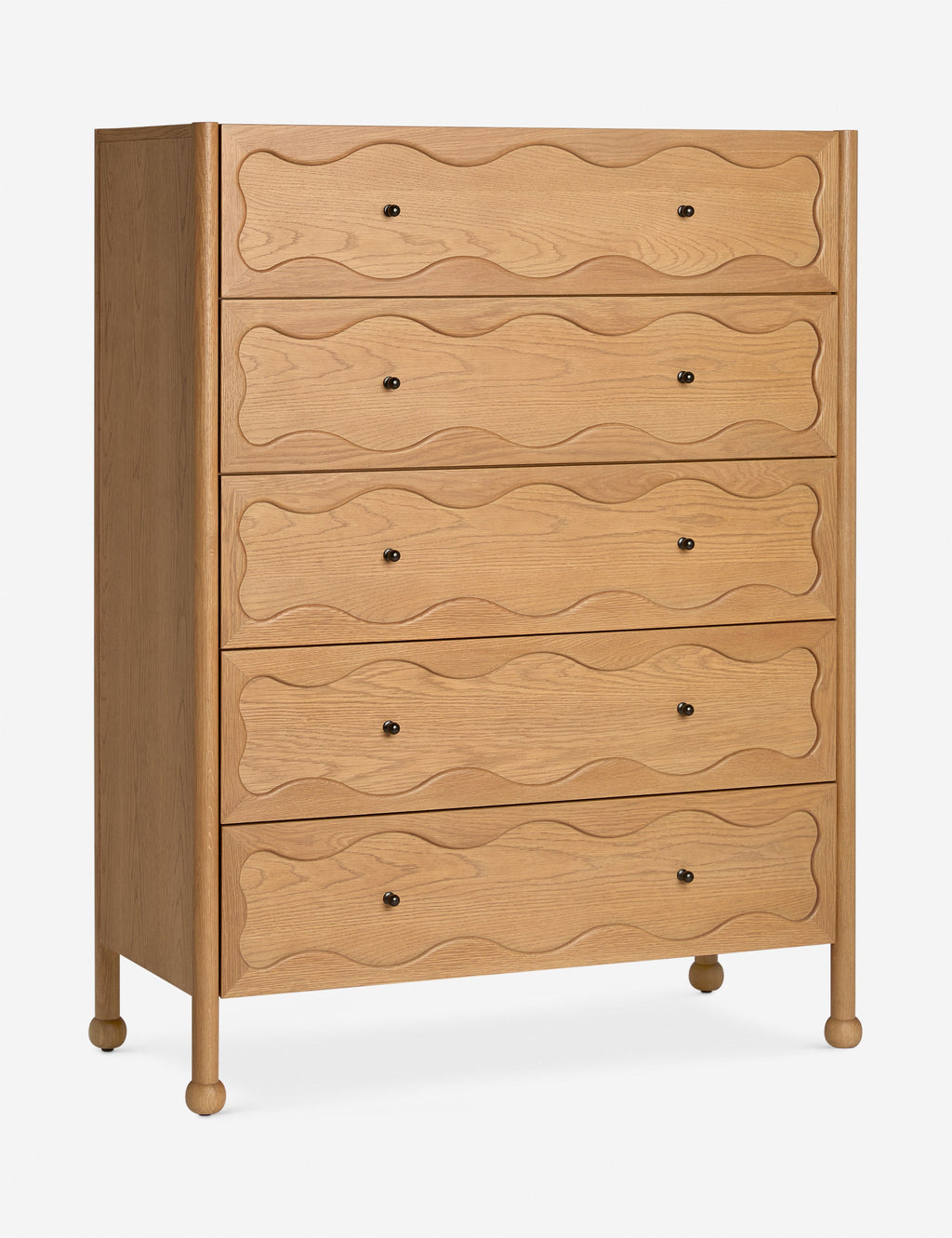 Commode 5 tiroirs - Dans cette collection exclusive, elle transpose son sens inné de la mode à la maison, avec des éléments astistiques conçus pour l'habitat