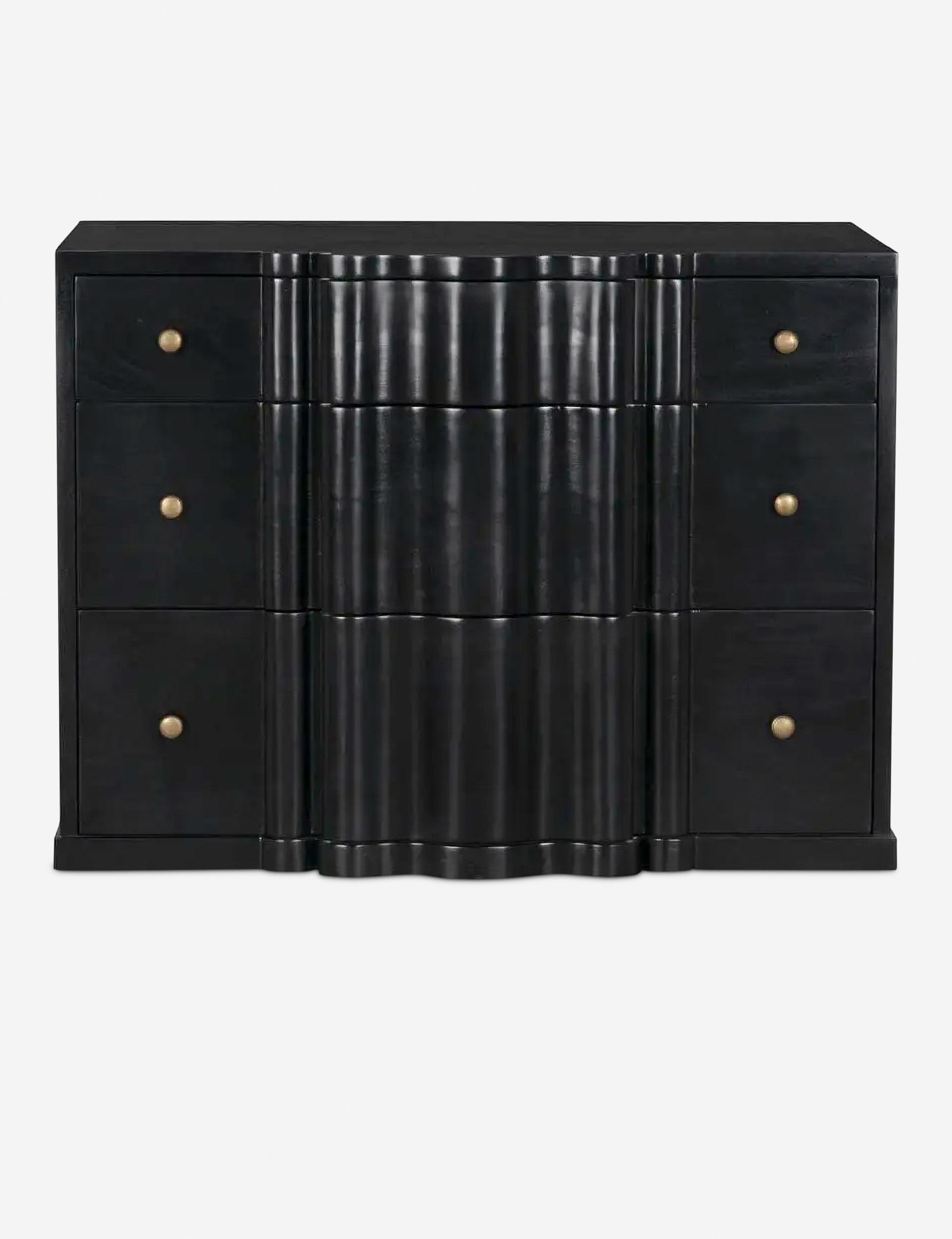 Commode - Des courbes sculptées dans une finition élégante donnent à la commode un style affirmé
