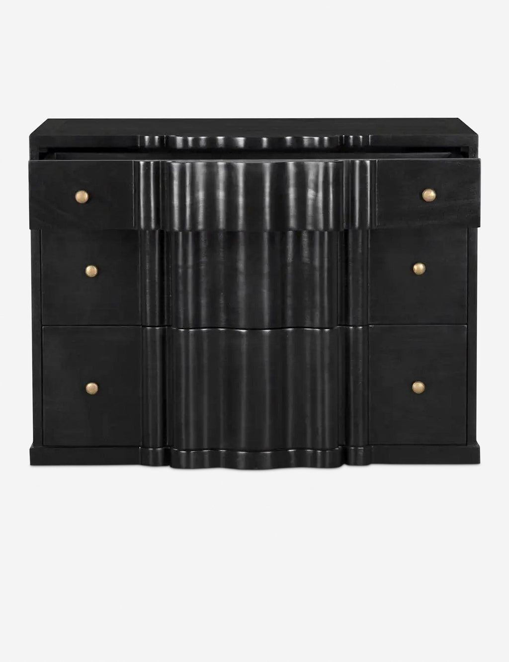 Commode - Des courbes sculptées dans une finition élégante donnent à la commode un style affirmé