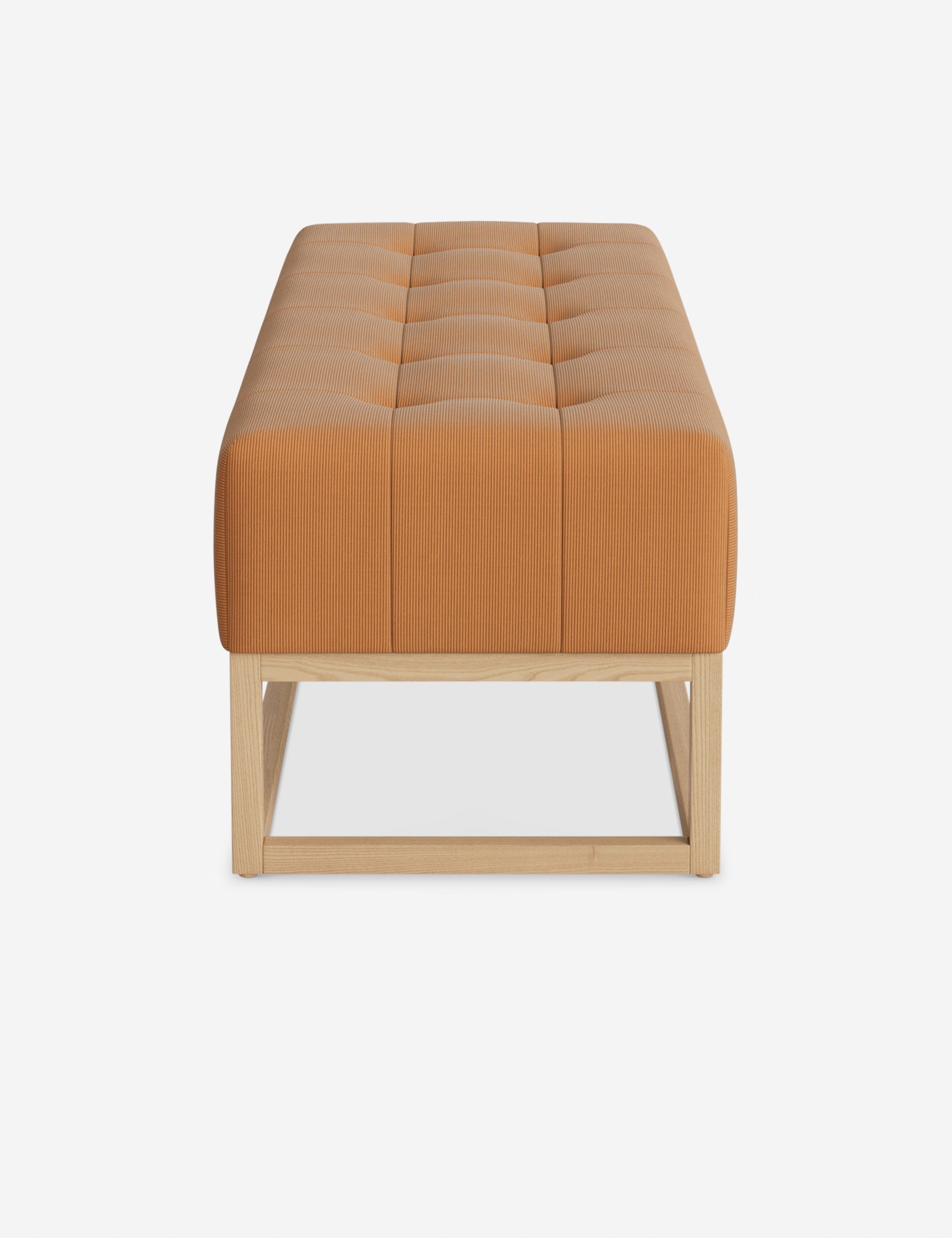 Banc - Alliant des éléments sur mesure à un confort transitoire, ce banc capitonné de la collection pour Lulu and Georgia est le