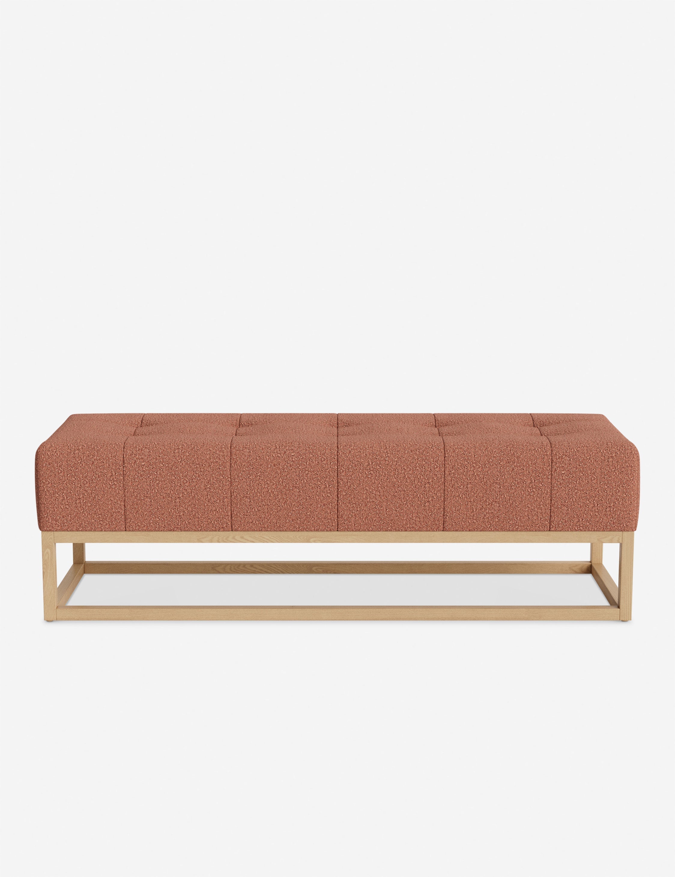 Banc - Alliant des éléments sur mesure à un confort transitoire, ce banc capitonné de la collection pour Lulu and Georgia est le