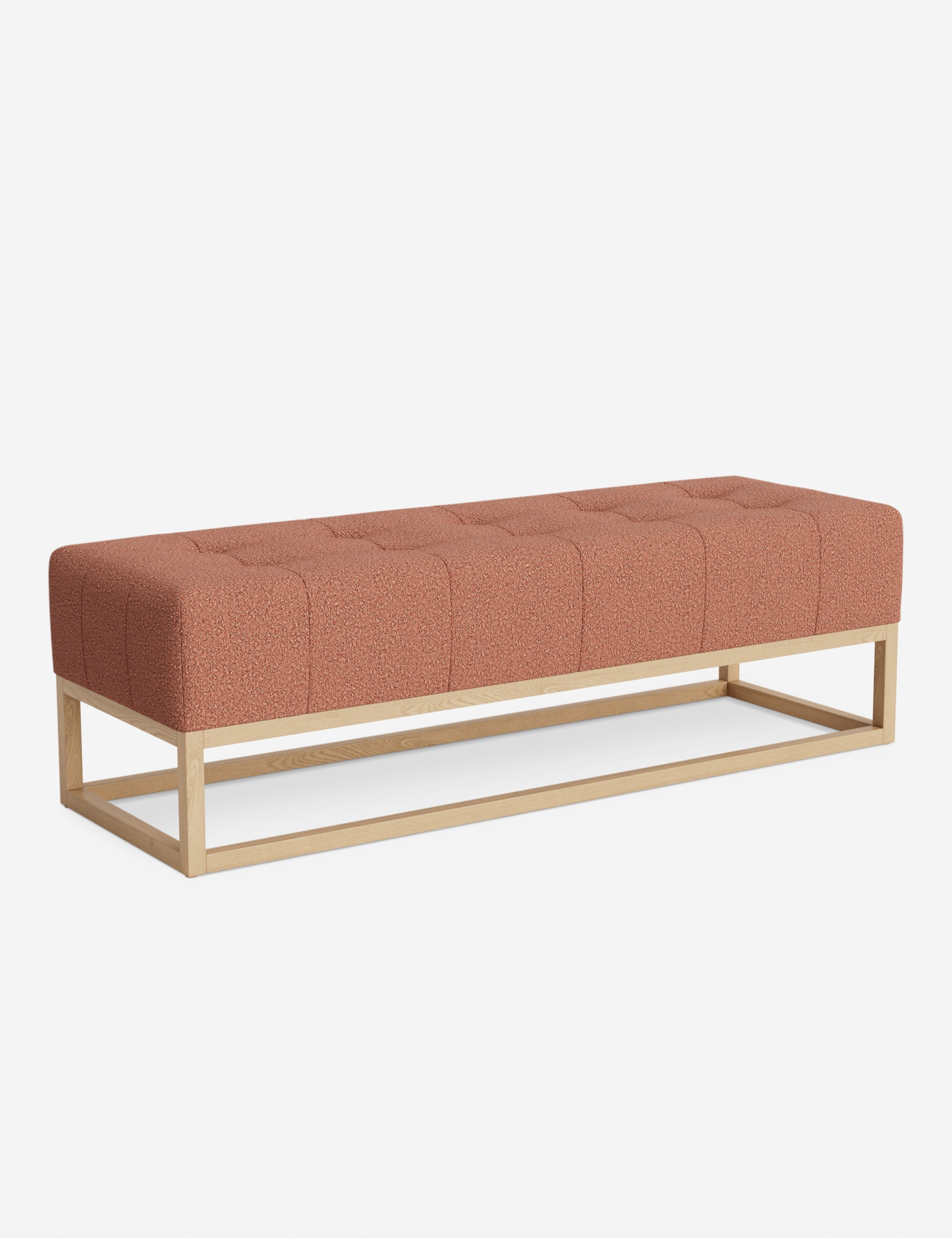 Banc - Alliant des éléments sur mesure à un confort transitoire, ce banc capitonné de la collection pour Lulu and Georgia est le