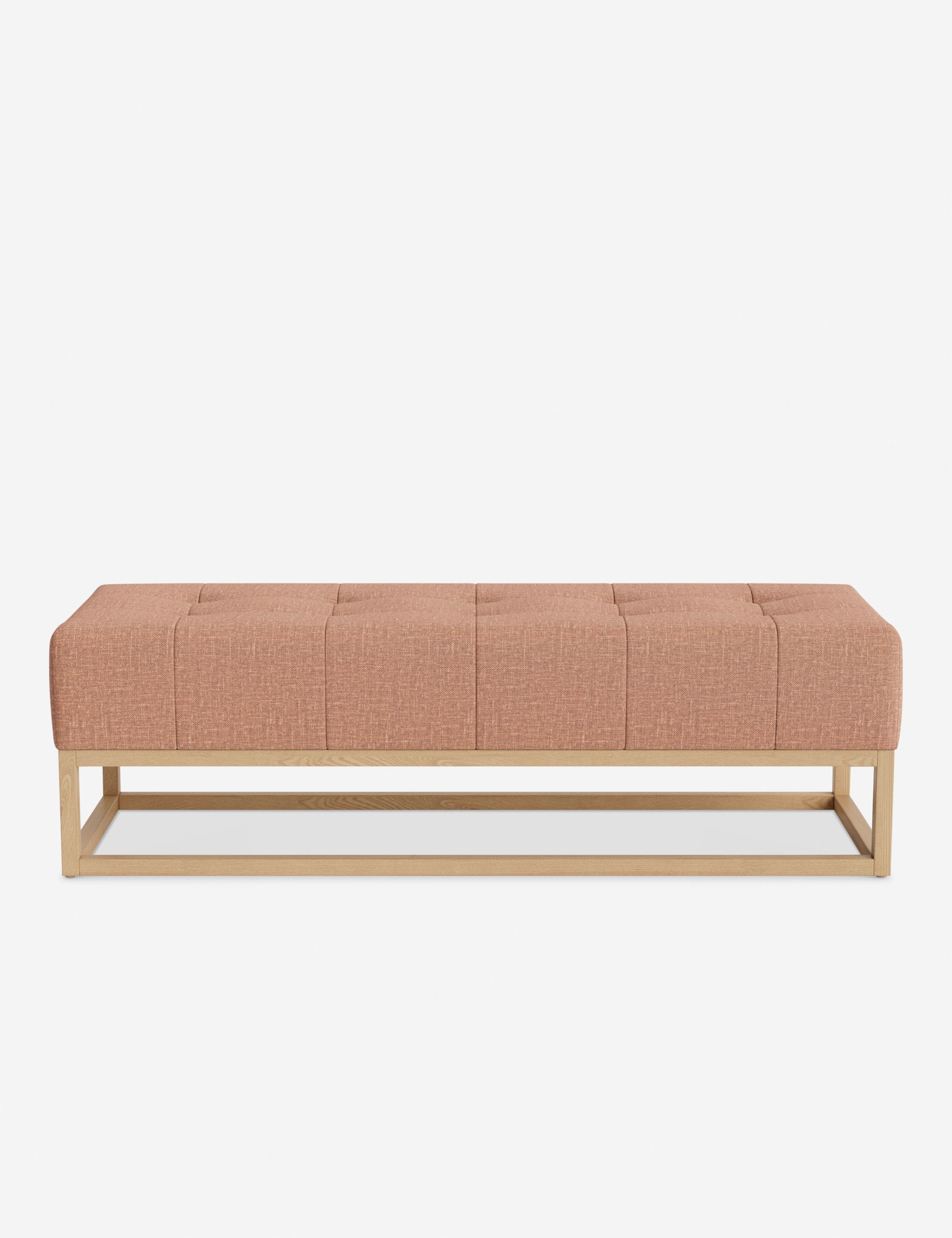 Banc - Alliant des éléments sur mesure à un confort transitoire, ce banc capitonné de la collection pour Lulu and Georgia est le