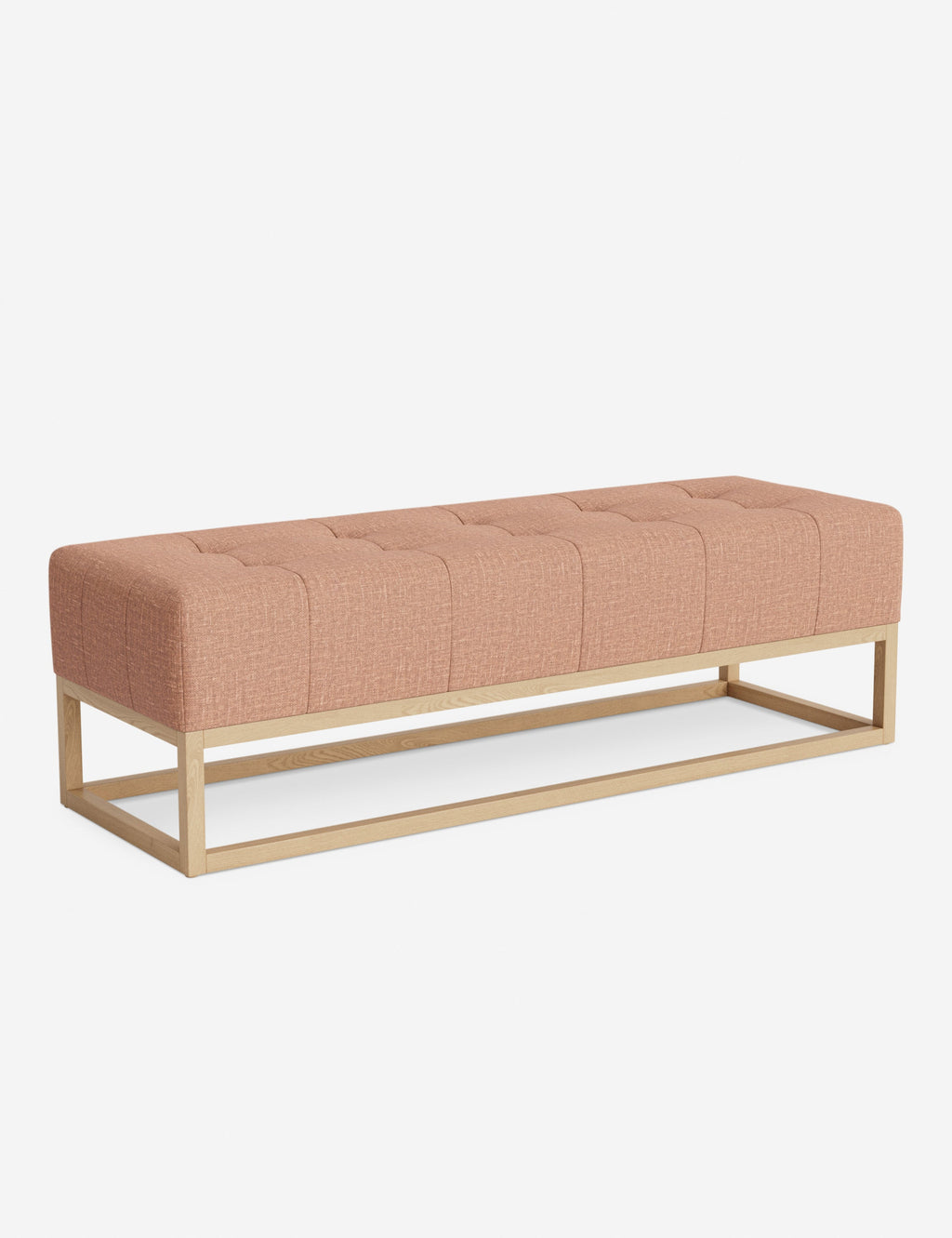 Banc - Alliant des éléments sur mesure à un confort transitoire, ce banc capitonné de la collection pour Lulu and Georgia est le