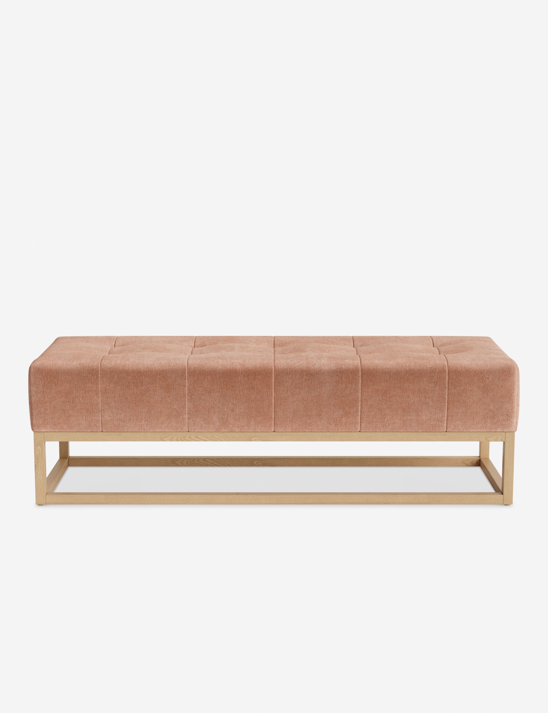 Banc - Alliant des éléments sur mesure à un confort transitoire, ce banc capitonné de la collection pour Lulu and Georgia est le