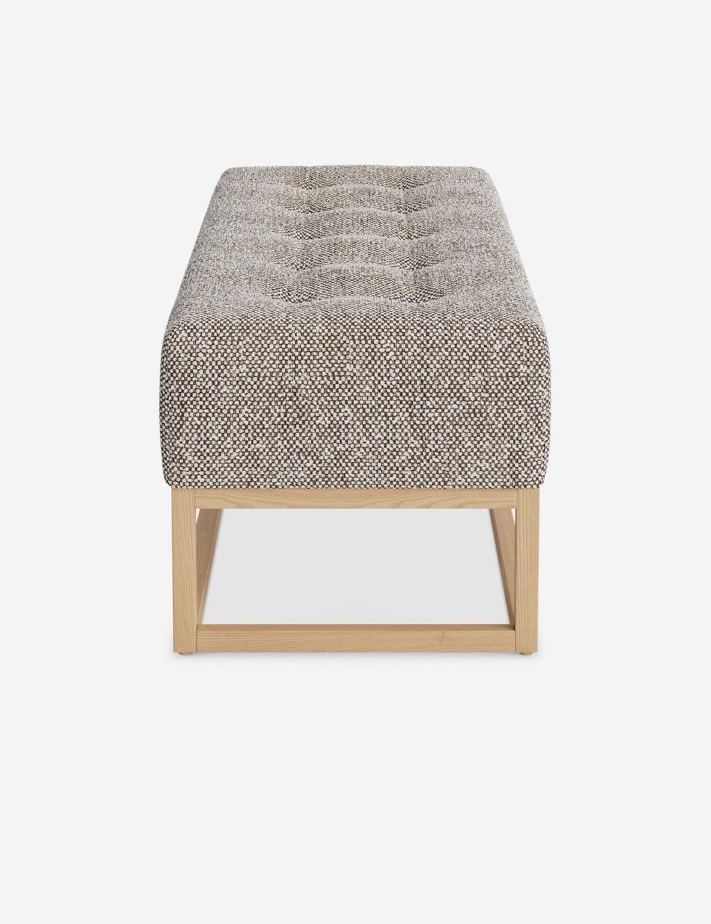 Banc - Alliant des éléments sur mesure à un confort transitoire, ce banc capitonné de la collection pour Lulu and Georgia est le