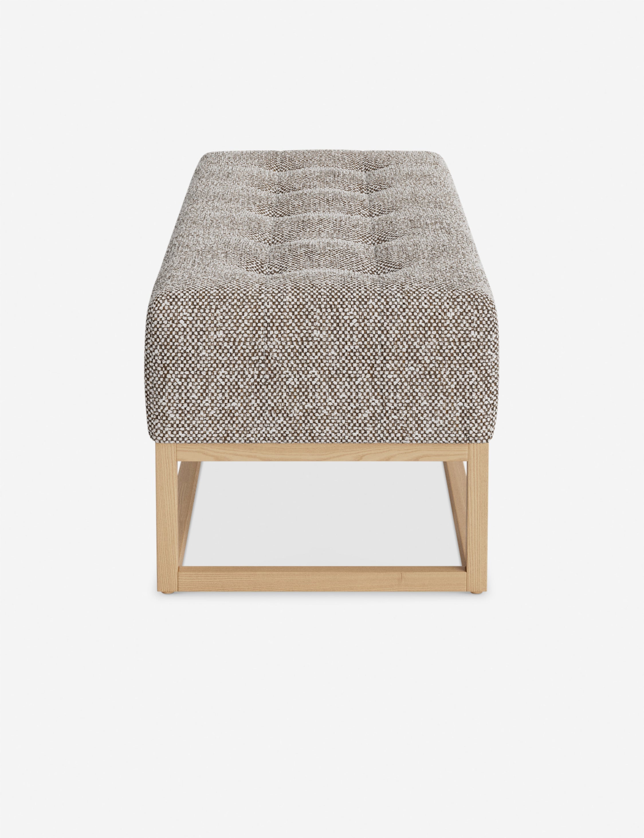 Banc - Alliant des éléments sur mesure à un confort transitoire, ce banc capitonné de la collection pour Lulu and Georgia est le