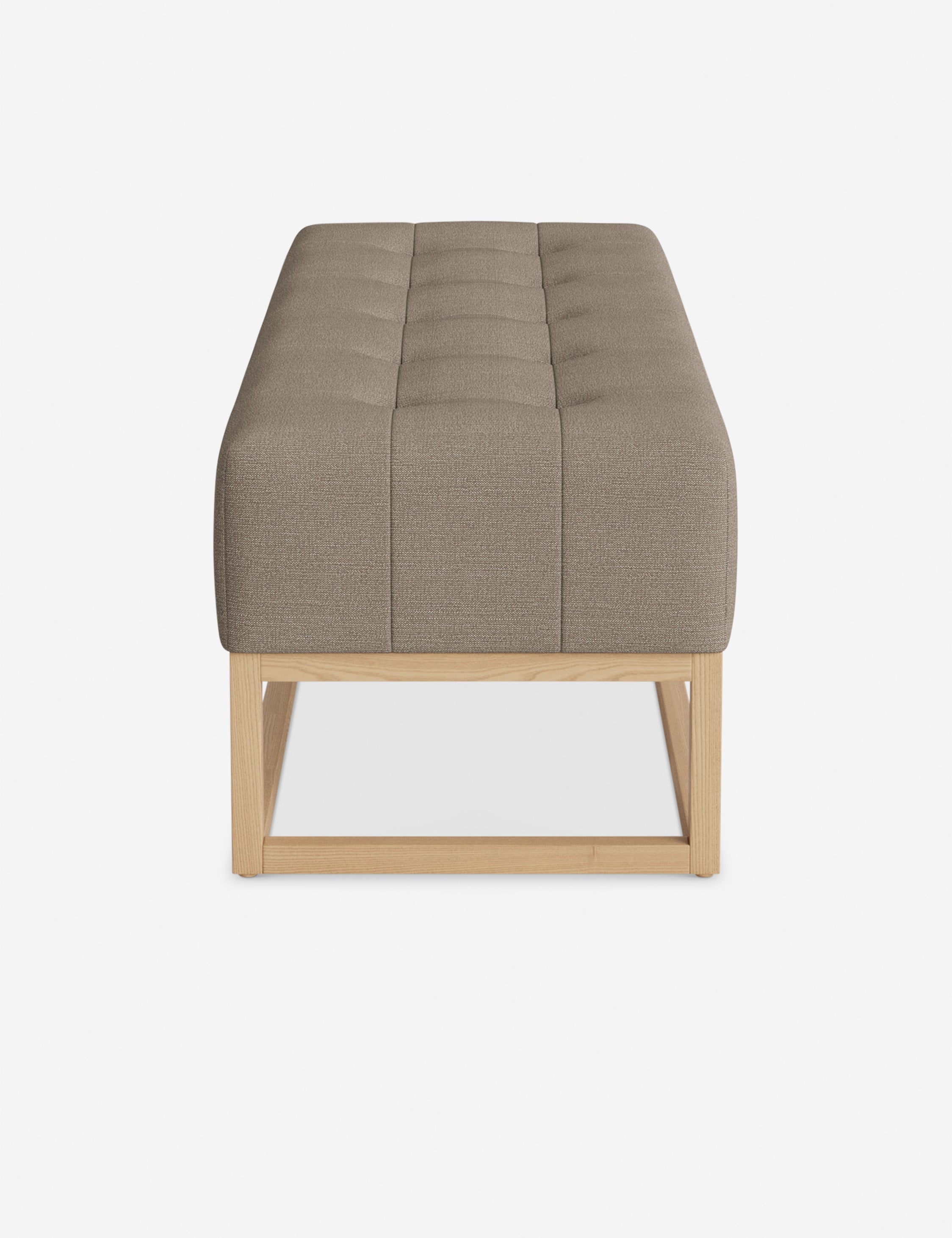Banc - Alliant des éléments sur mesure à un confort transitoire, ce banc capitonné de la collection pour Lulu and Georgia est le