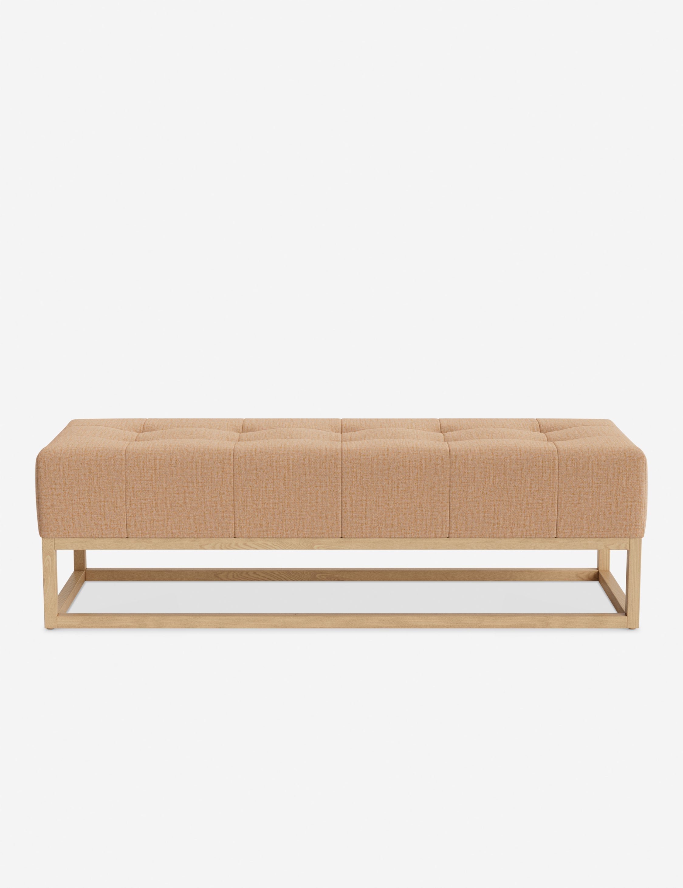 Banc - Alliant des éléments sur mesure à un confort transitoire, ce banc capitonné de la collection pour Lulu and Georgia est le