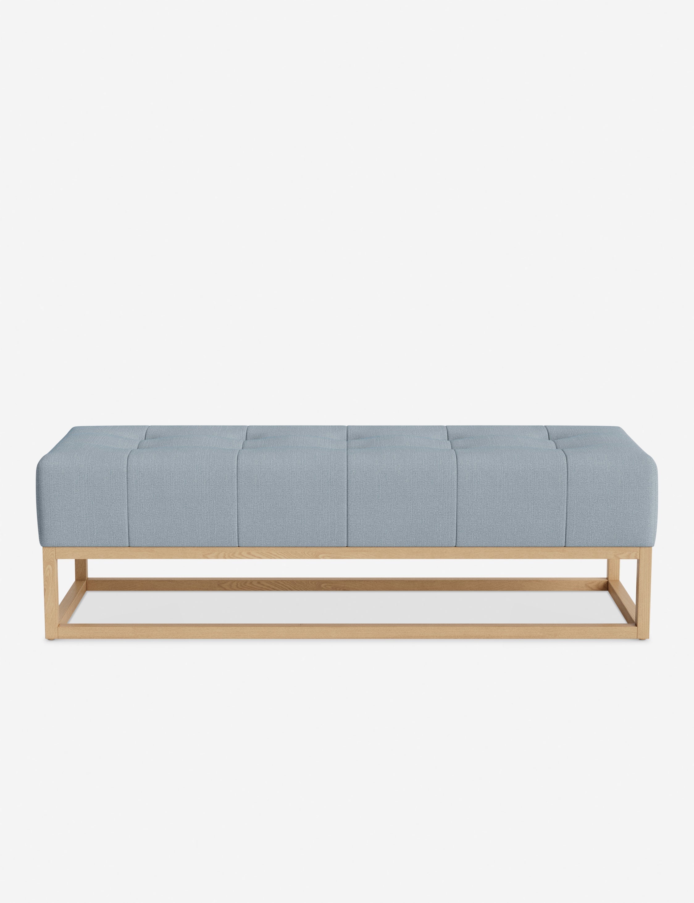 Banc - Alliant des éléments sur mesure à un confort transitoire, ce banc capitonné de la collection pour Lulu and Georgia est le