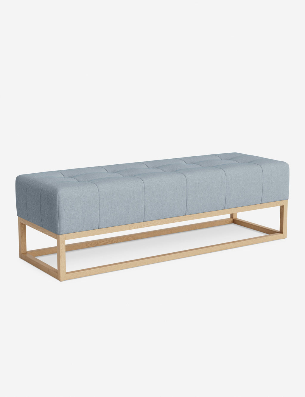 Banc - Alliant des éléments sur mesure à un confort transitoire, ce banc capitonné de la collection pour Lulu and Georgia est le