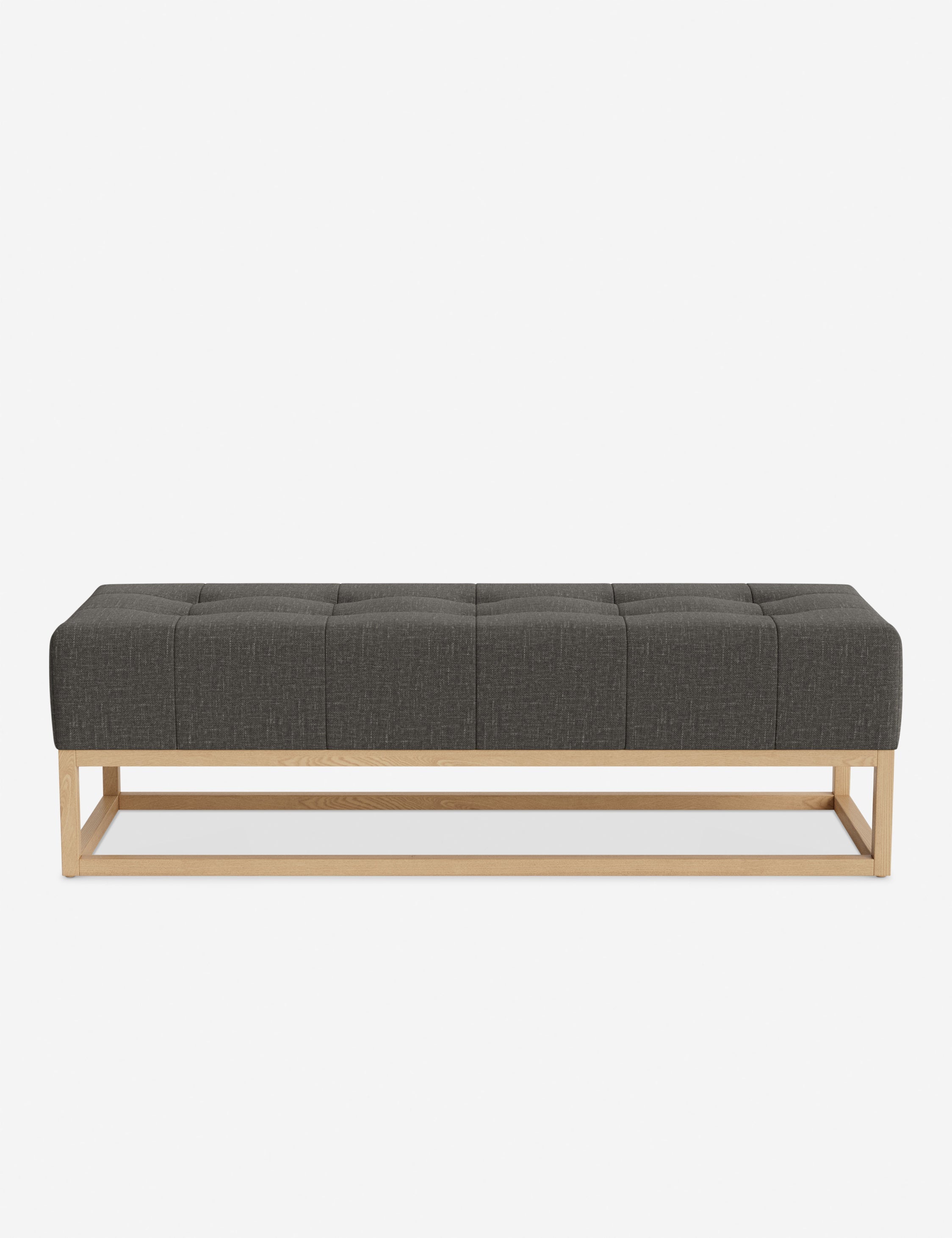 Banc - Alliant des éléments sur mesure à un confort transitoire, ce banc capitonné de la collection pour Lulu and Georgia est le