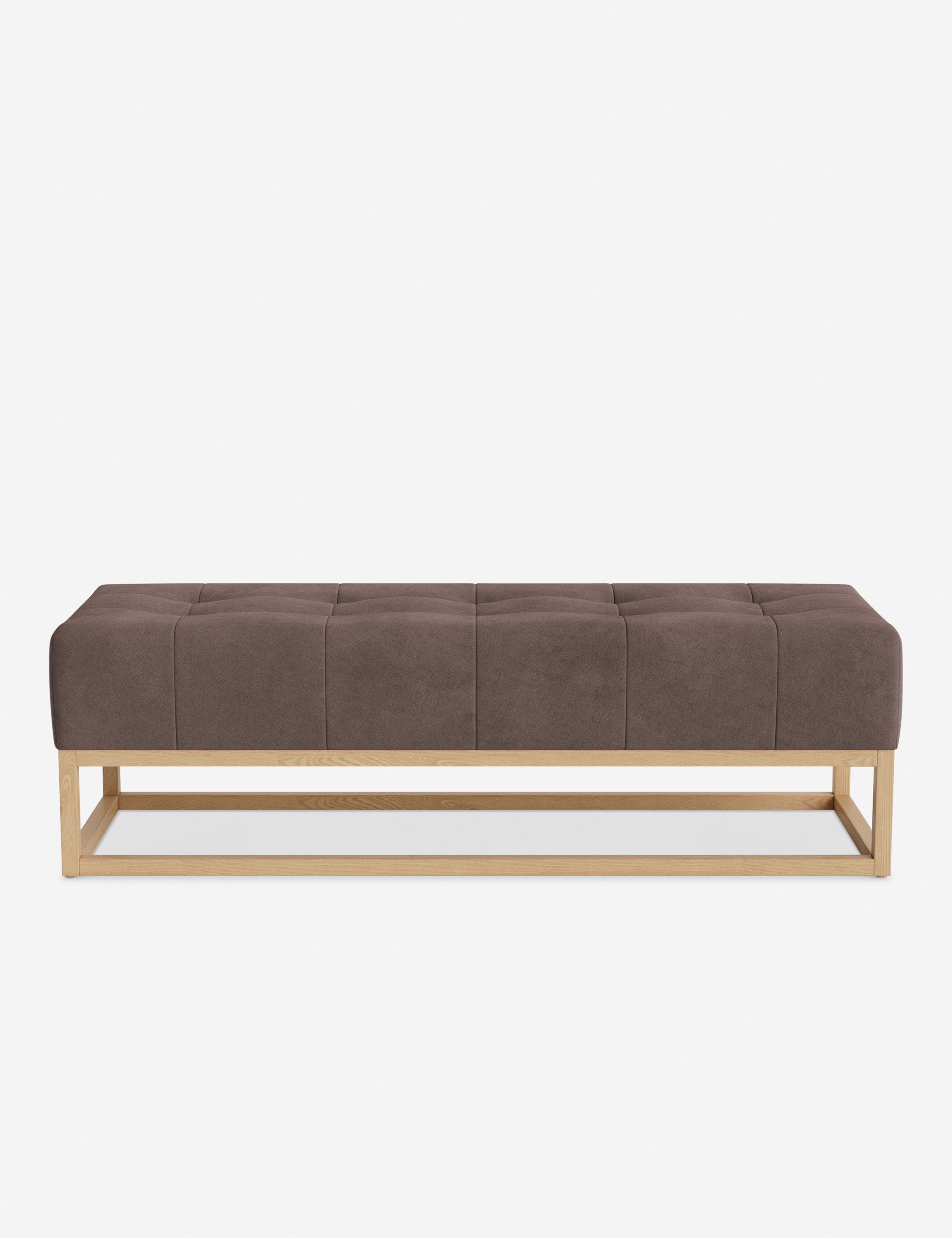 Banc - Alliant des éléments sur mesure à un confort transitoire, ce banc capitonné de la collection pour Lulu and Georgia est le