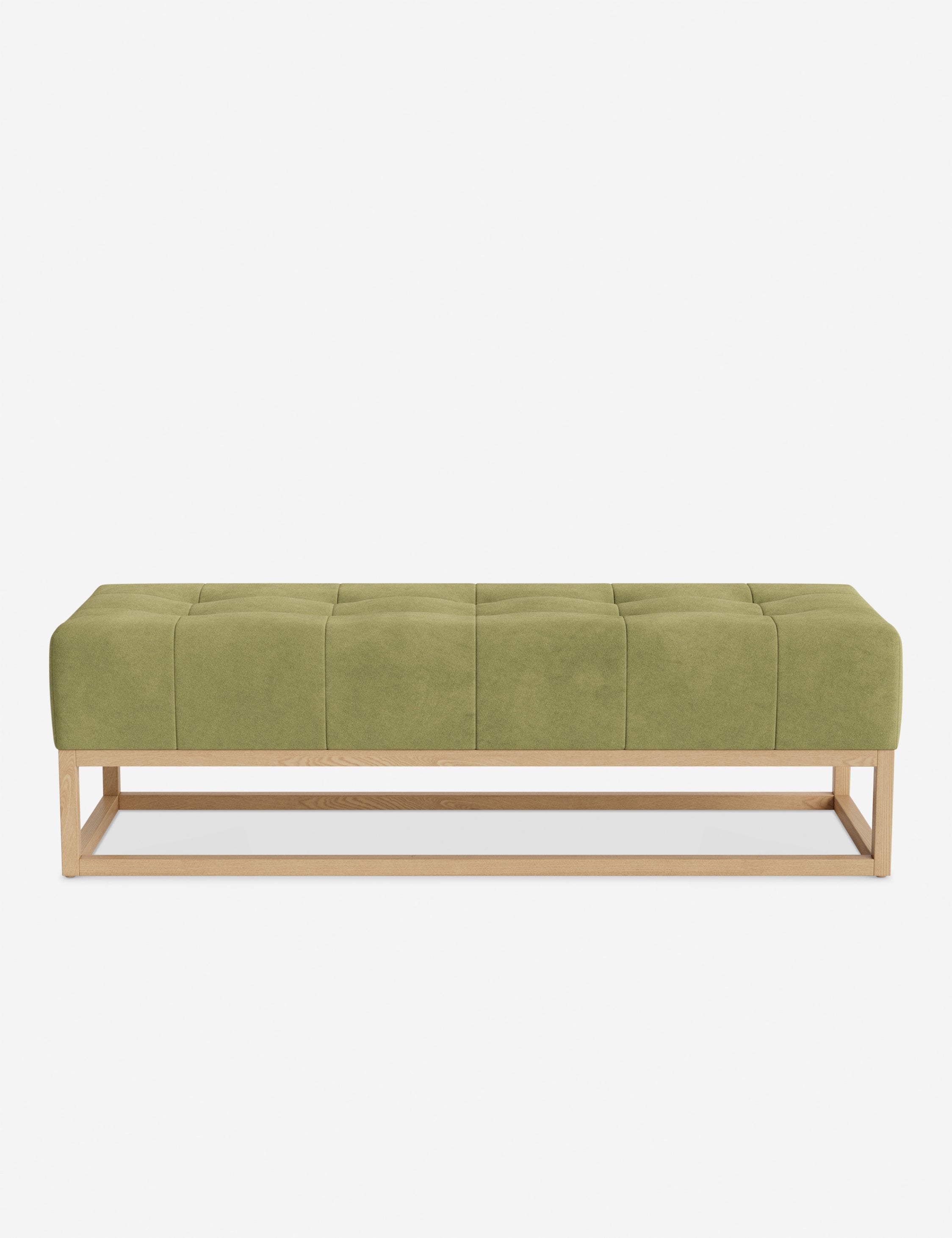 Banc - Alliant des éléments sur mesure à un confort transitoire, ce banc capitonné de la collection pour Lulu and Georgia est le