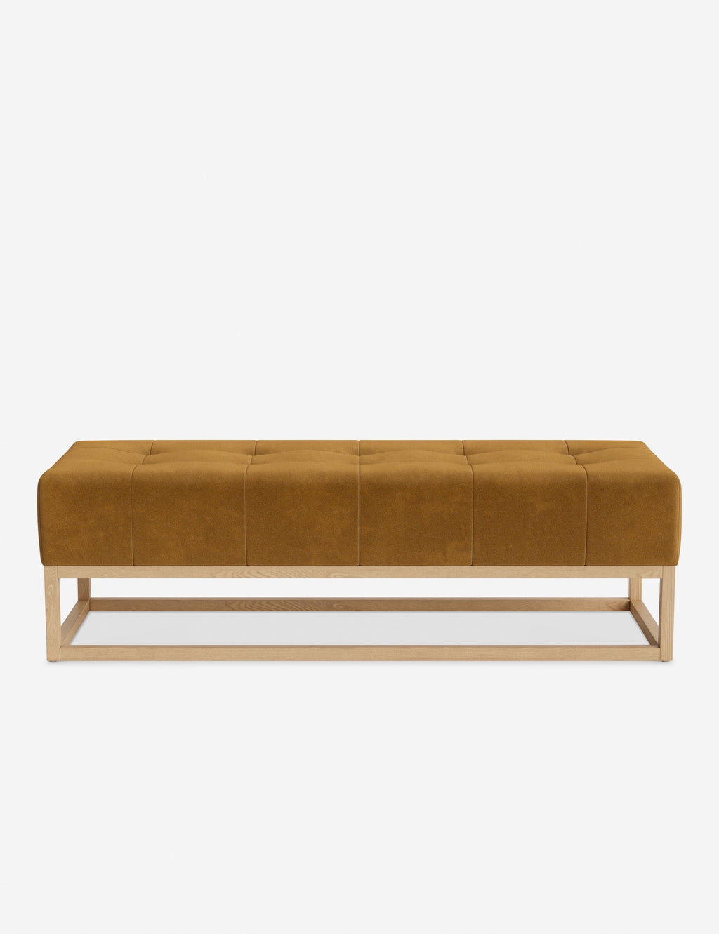 Banc - Alliant des éléments sur mesure à un confort transitoire, ce banc capitonné de la collection pour Lulu and Georgia est le