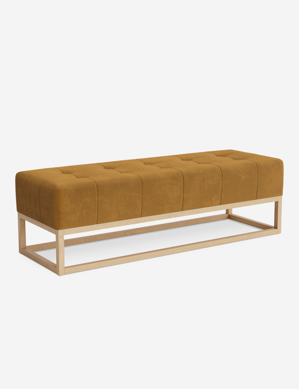 Banc - Alliant des éléments sur mesure à un confort transitoire, ce banc capitonné de la collection pour Lulu and Georgia est le