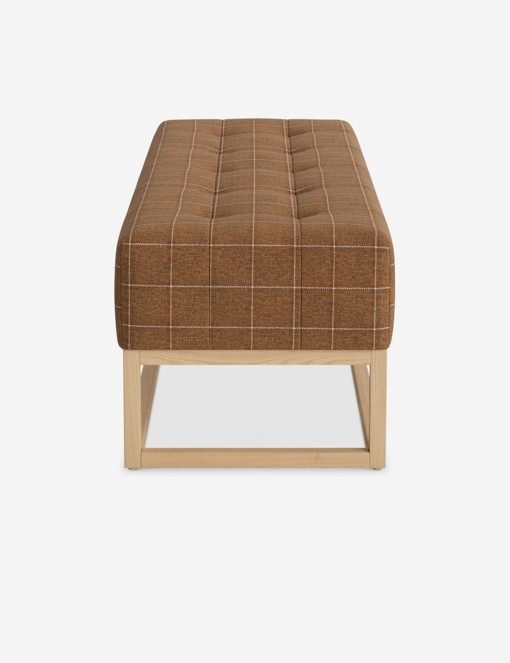 Banc - Alliant des éléments sur mesure à un confort transitoire, ce banc capitonné de la collection pour Lulu and Georgia est le
