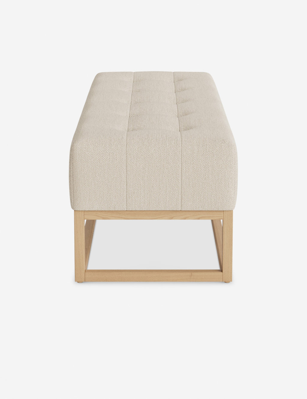 Banc - Alliant des éléments sur mesure à un confort transitoire, ce banc capitonné de la collection pour Lulu and Georgia est le