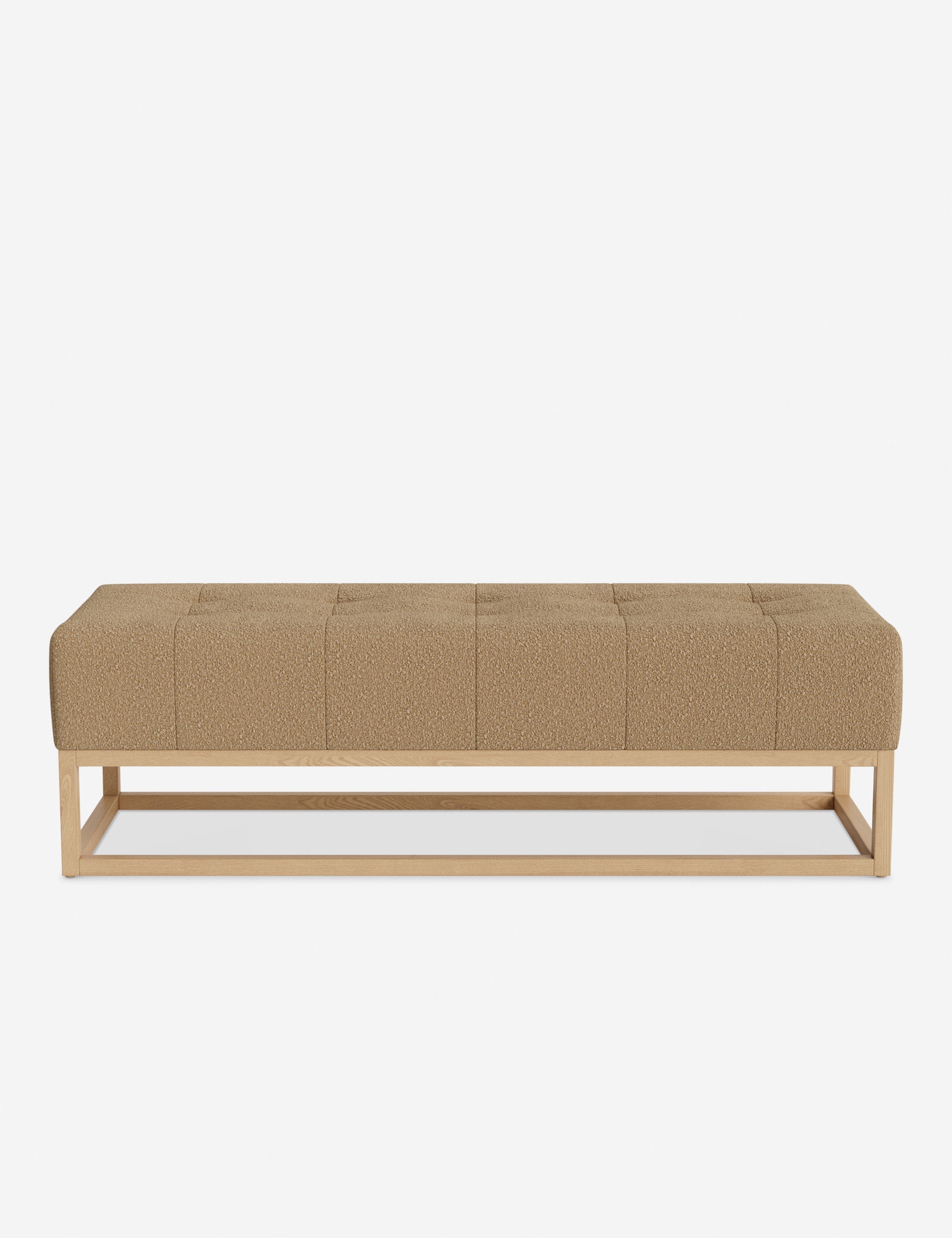 Banc - Alliant des éléments sur mesure à un confort transitoire, ce banc capitonné de la collection pour Lulu and Georgia est le