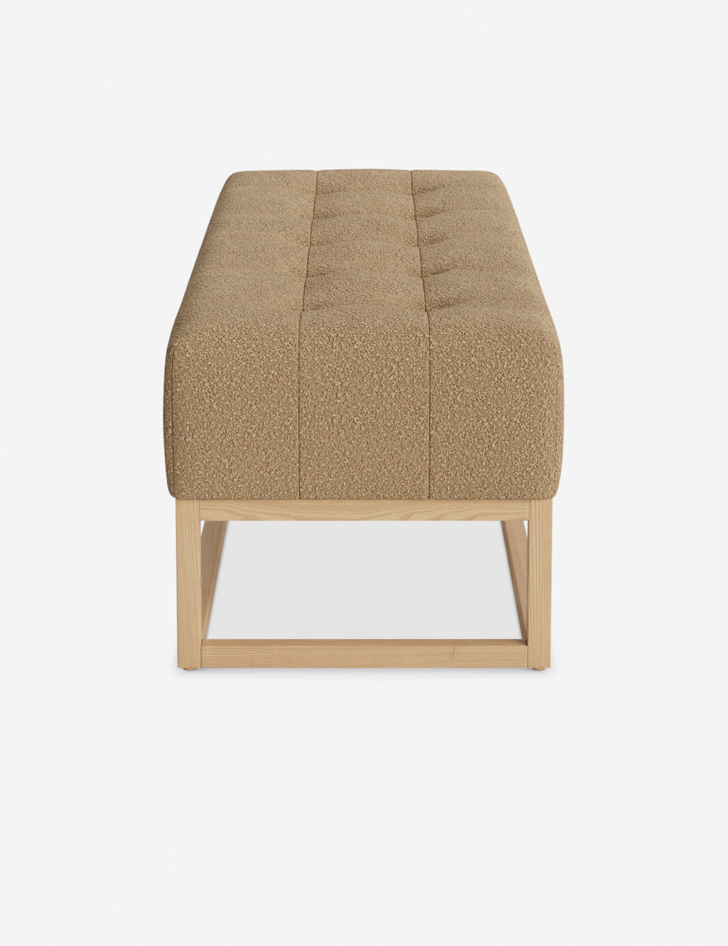 Banc - Alliant des éléments sur mesure à un confort transitoire, ce banc capitonné de la collection pour Lulu and Georgia est le