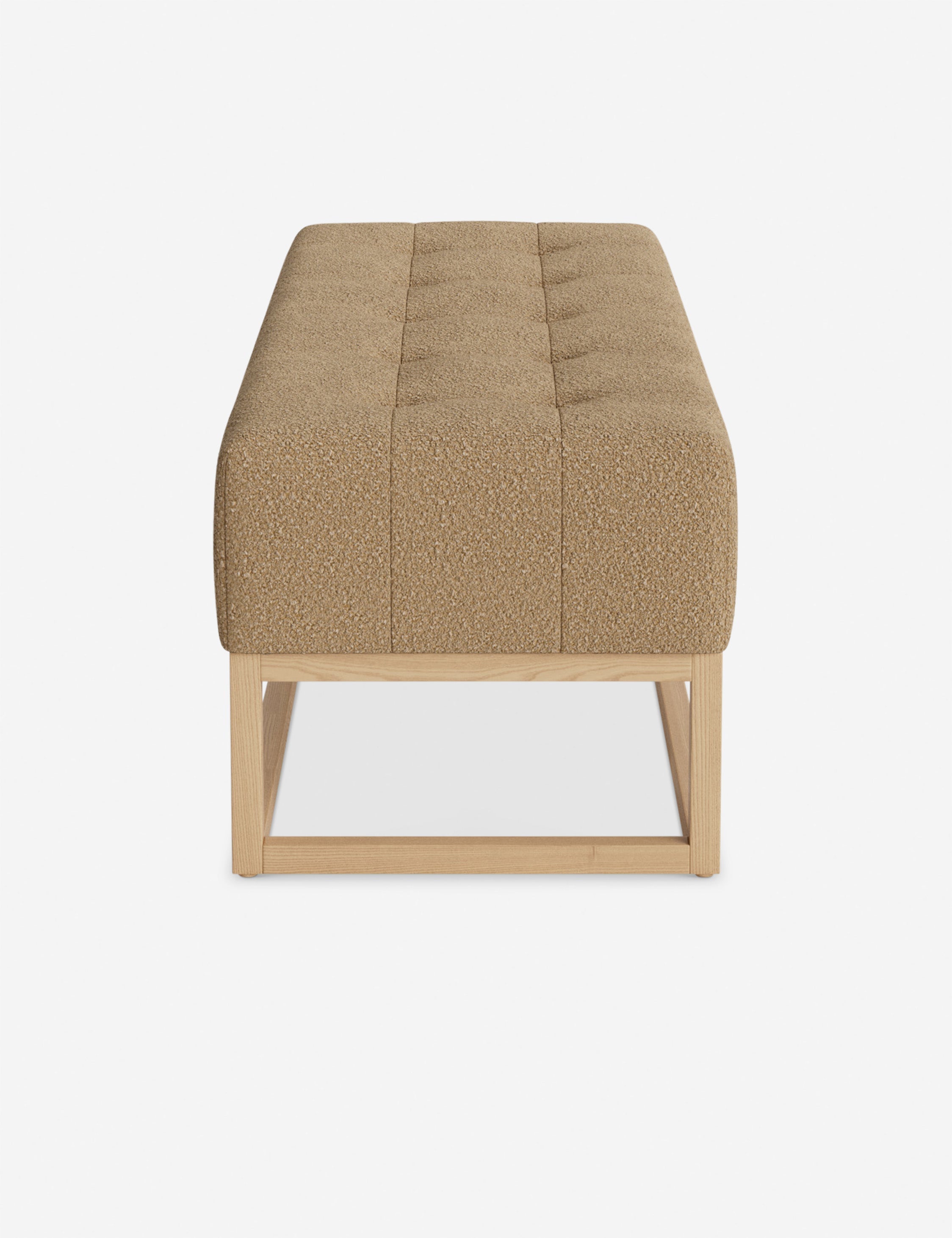 Banc - Alliant des éléments sur mesure à un confort transitoire, ce banc capitonné de la collection pour Lulu and Georgia est le